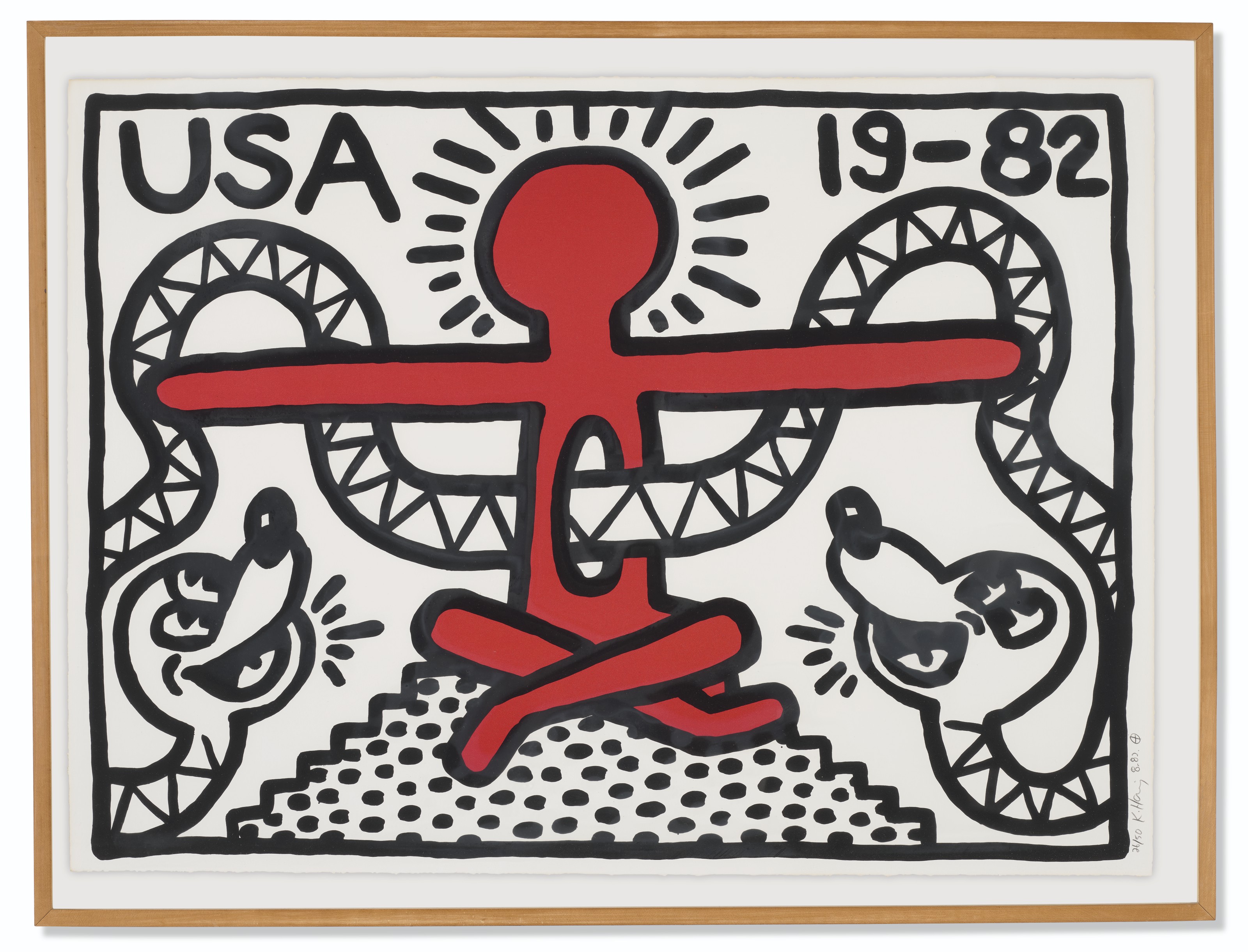 Keith Haring — США 19-82, изображение 2