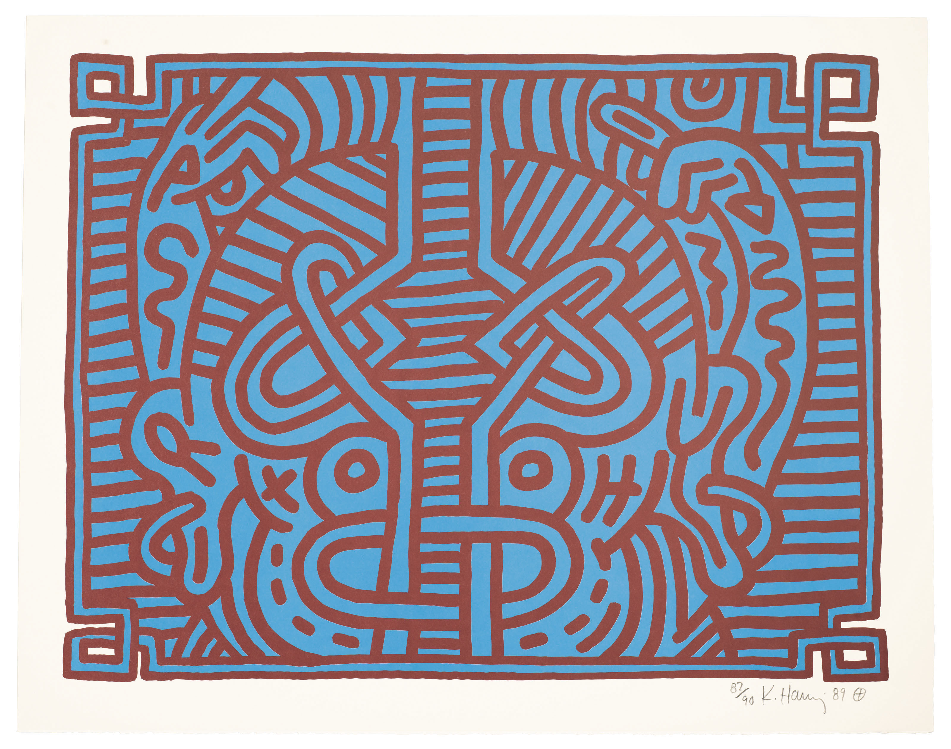 Keith Haring — Шоколадный Будда 1-5, изображение 2