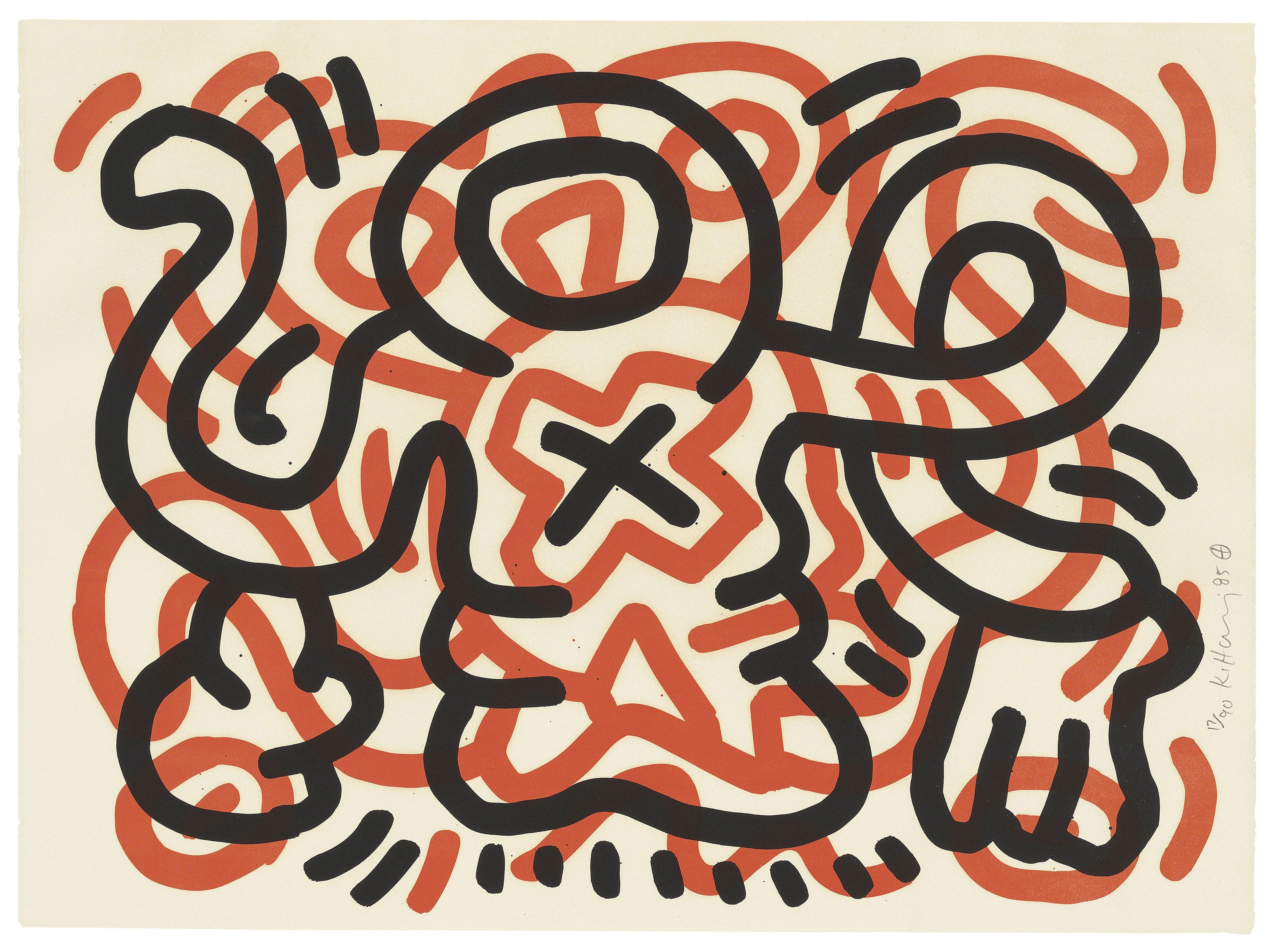 Keith Haring — Людо, изображение 5