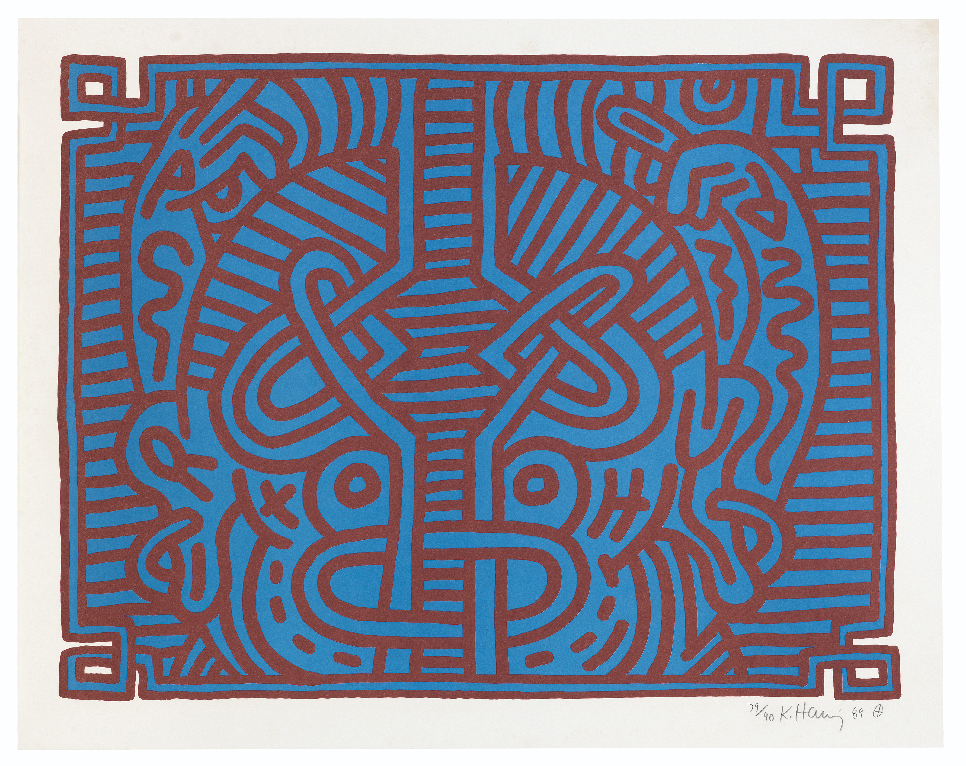 Keith Haring — Шоколадный Будда 1-5, изображение 6