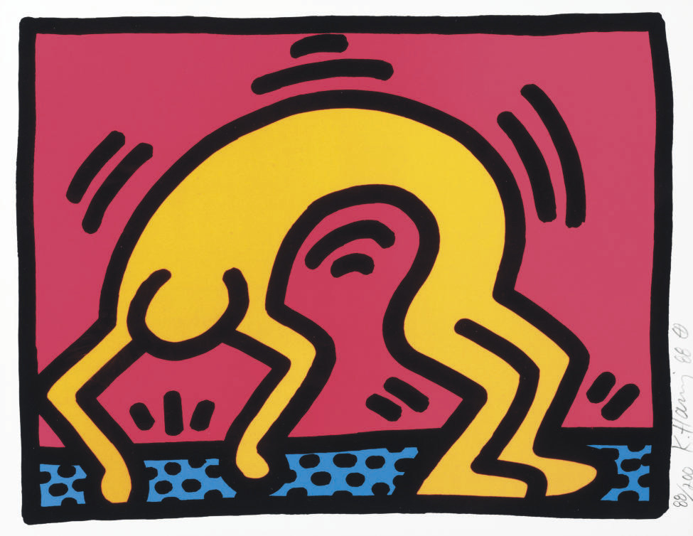 Keith Haring — Pop Shop II: одна тарелка