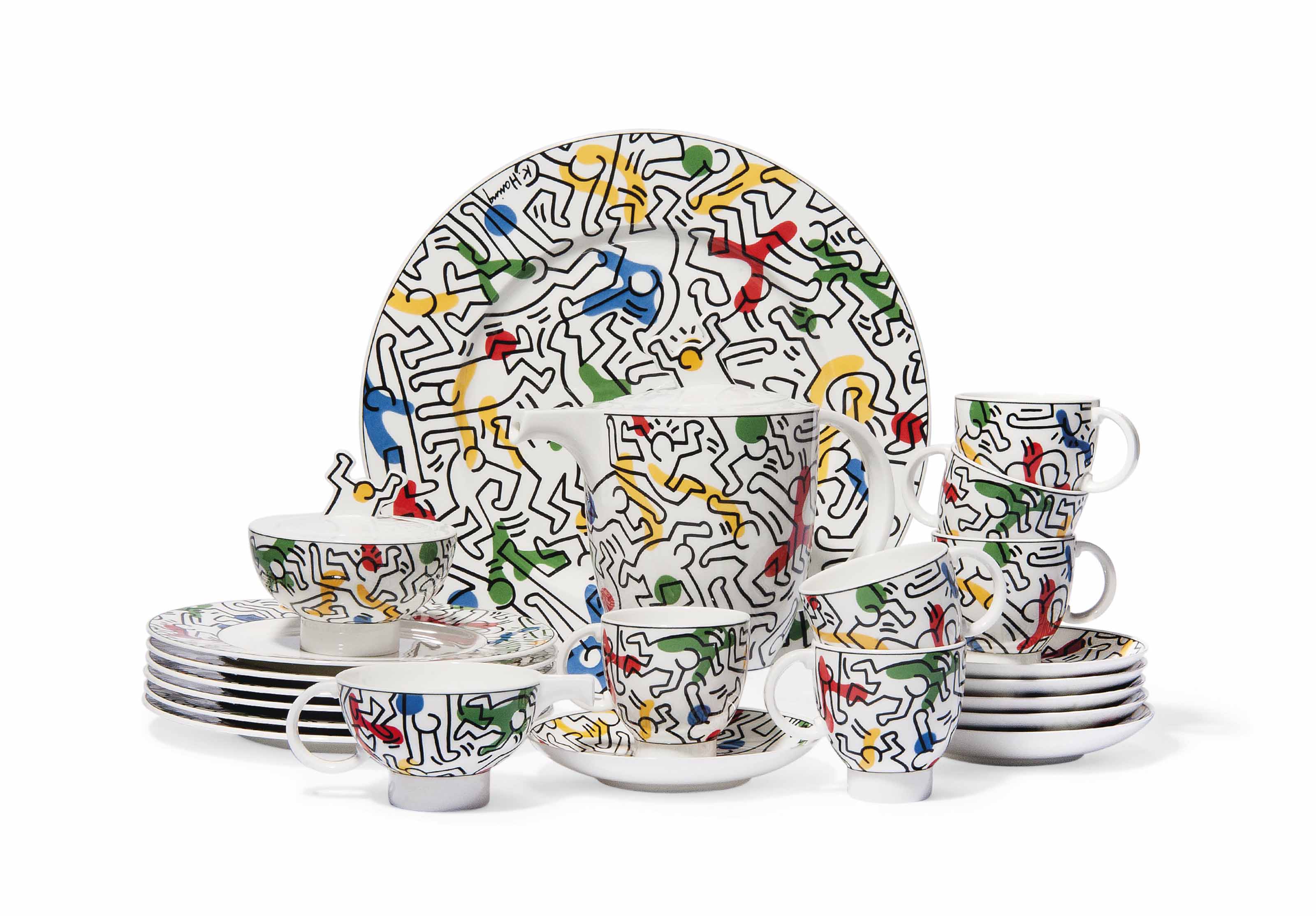 Keith Haring — Дух искусства (кофейный сервиз)