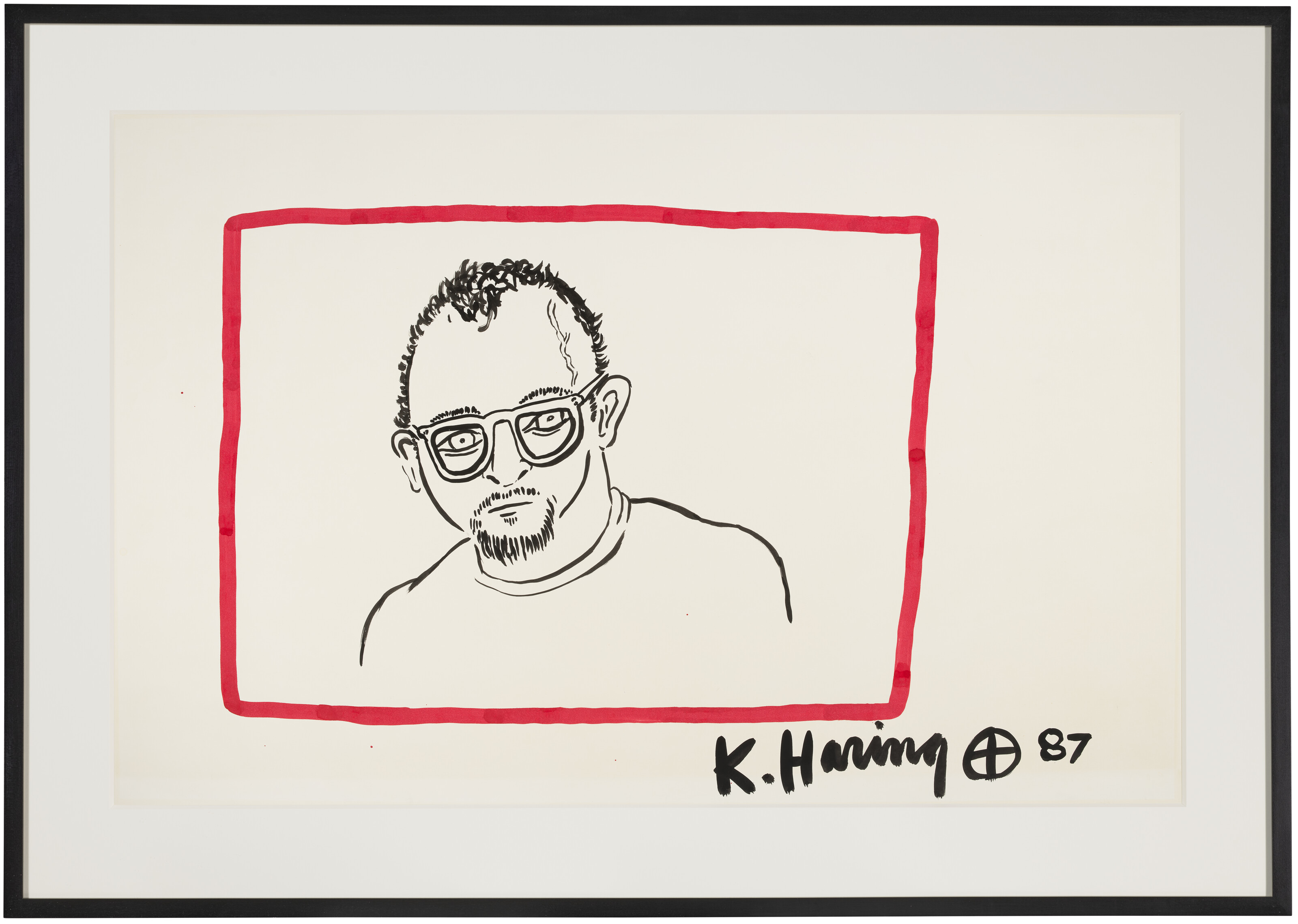 Keith Haring — Автопортрет, изображение 3