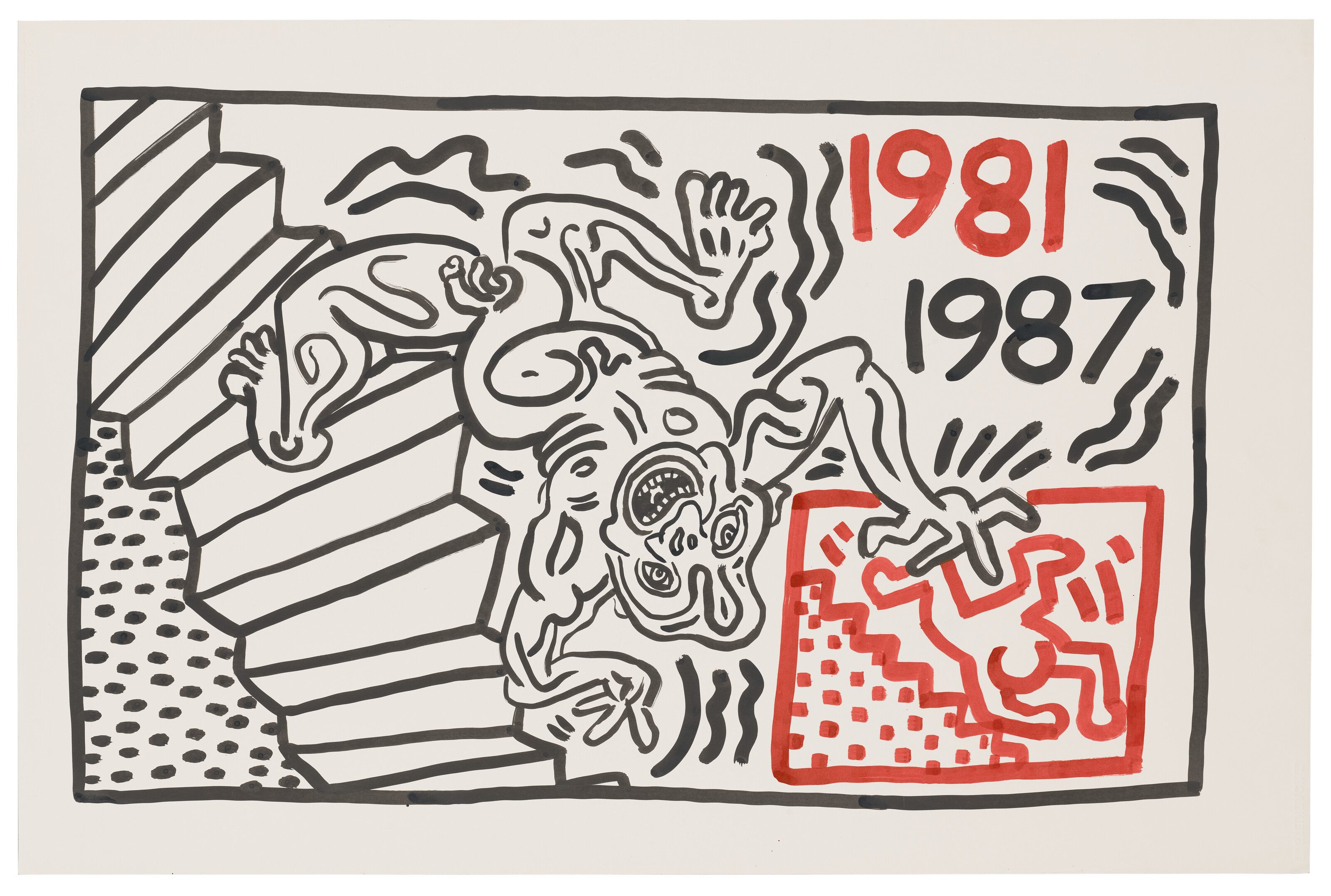 Keith Haring — Без названия
