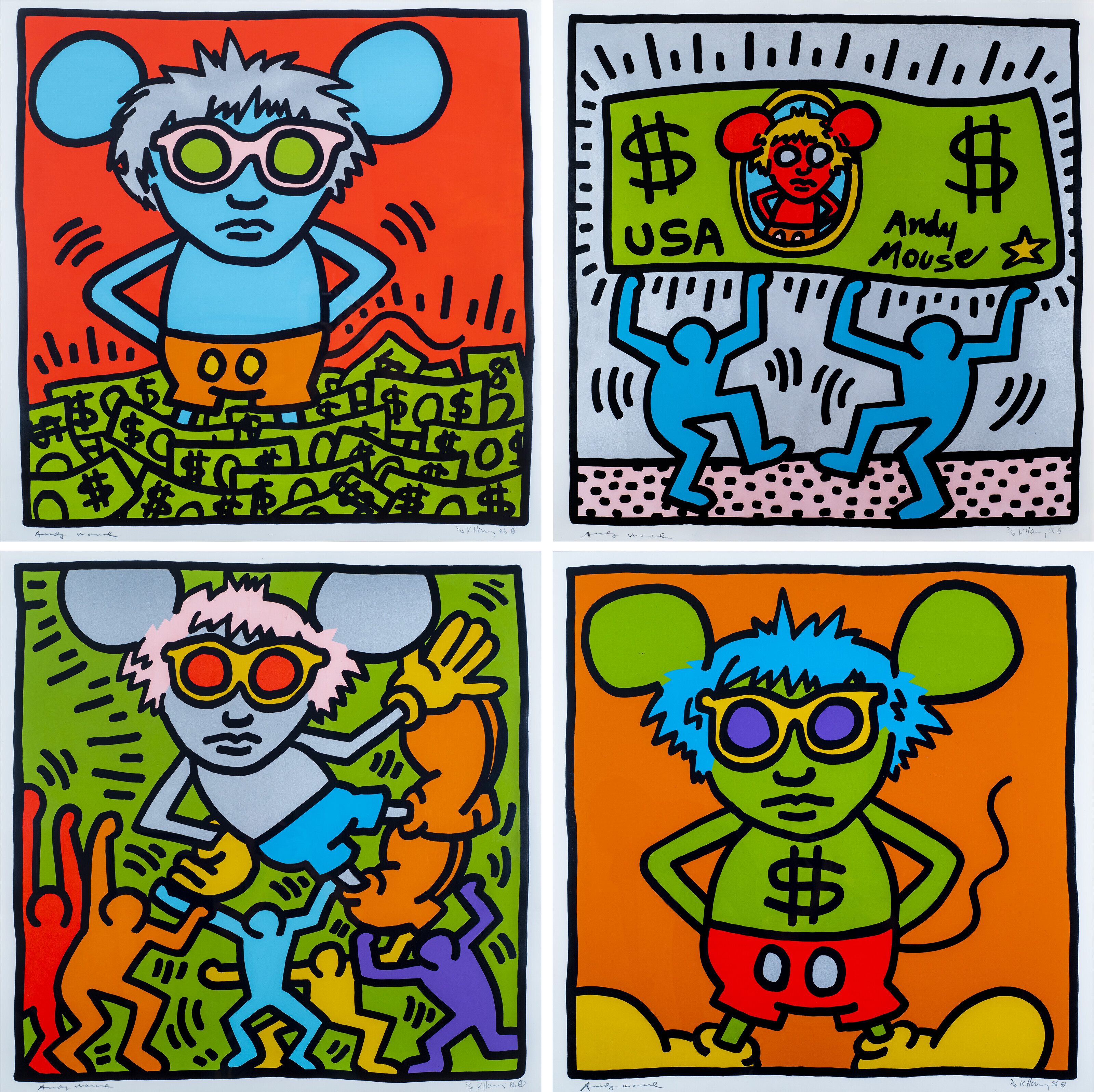 Keith Haring — Энди Маус
