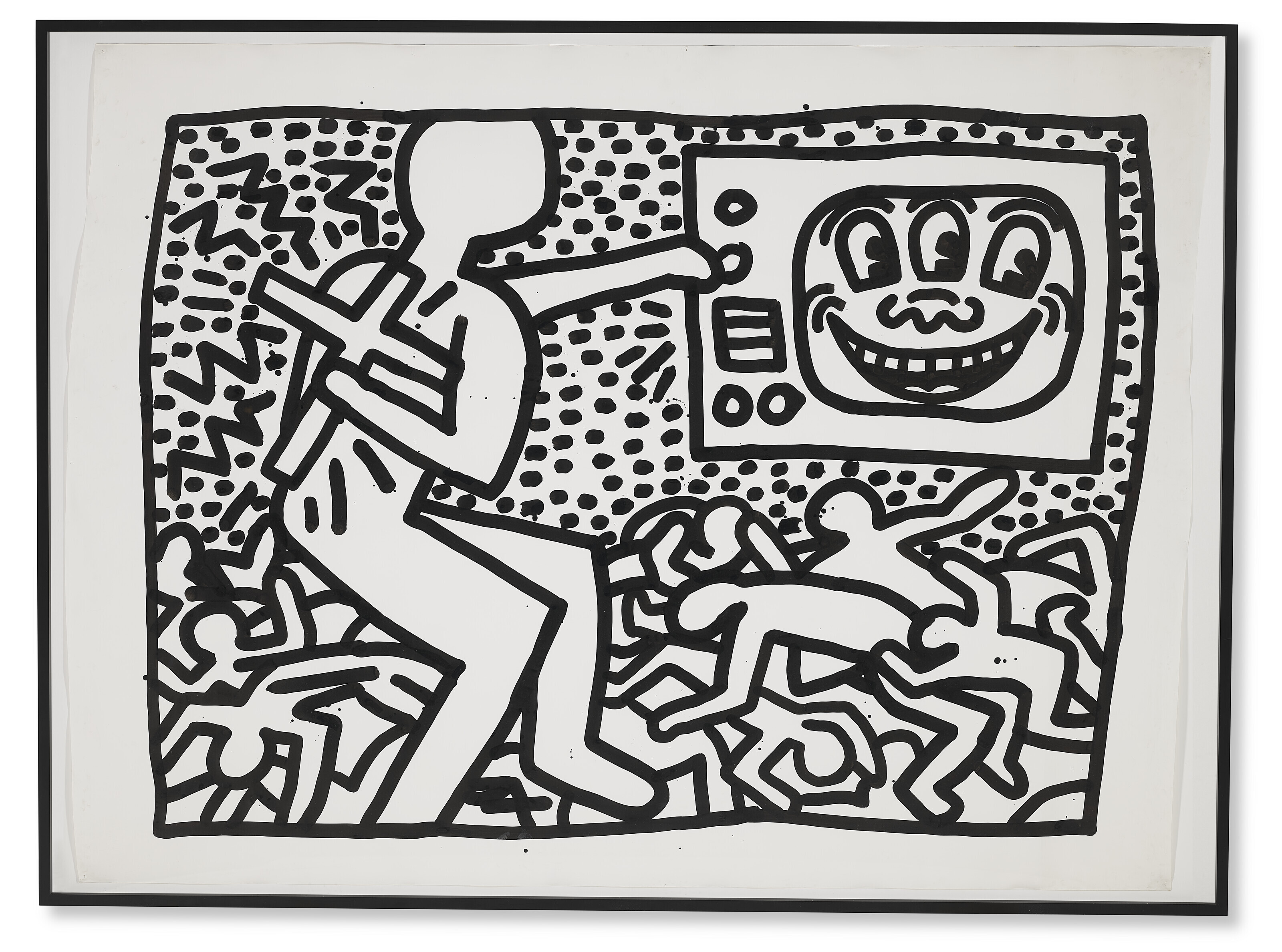 Keith Haring — Без названия