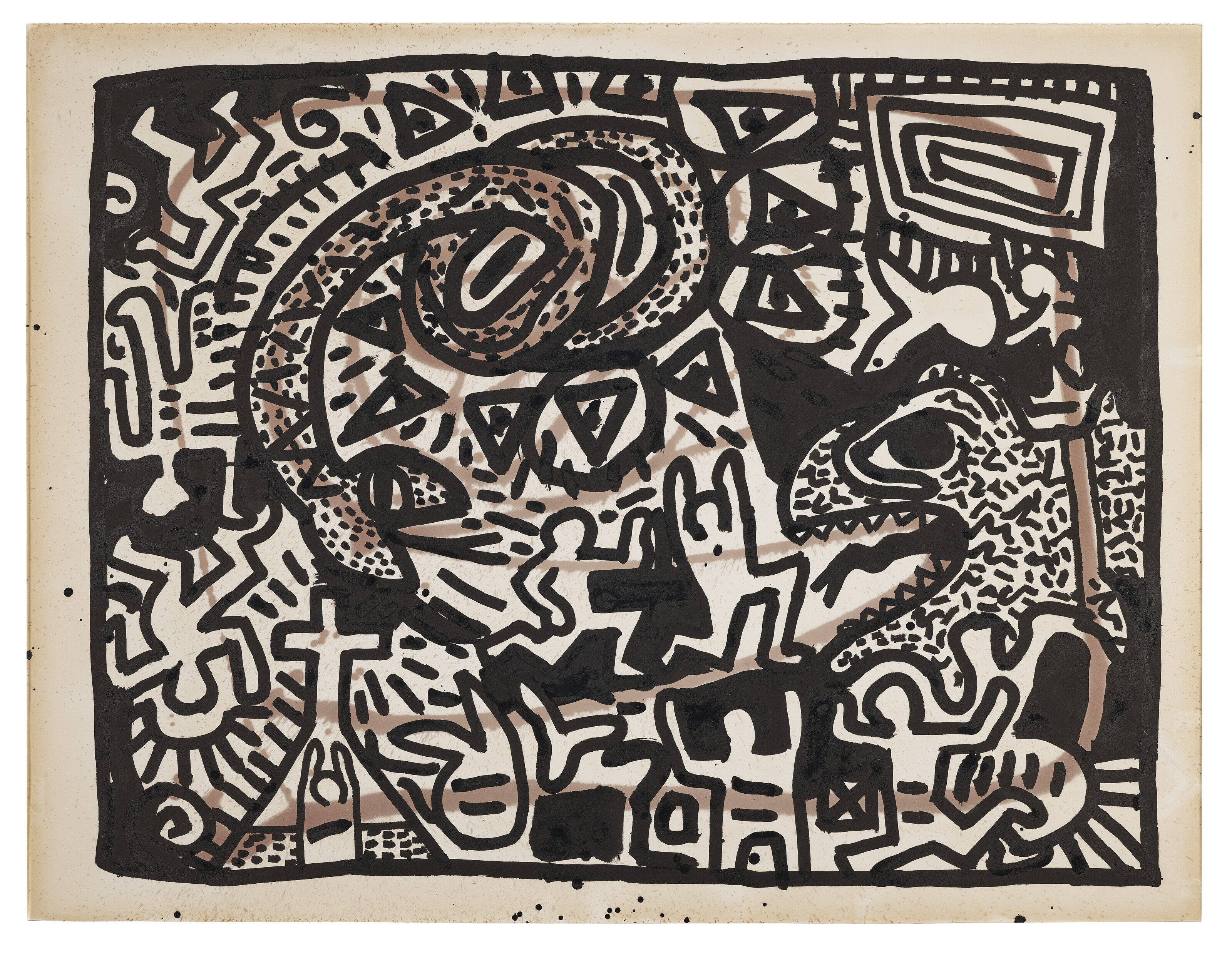 Keith Haring — Без названия