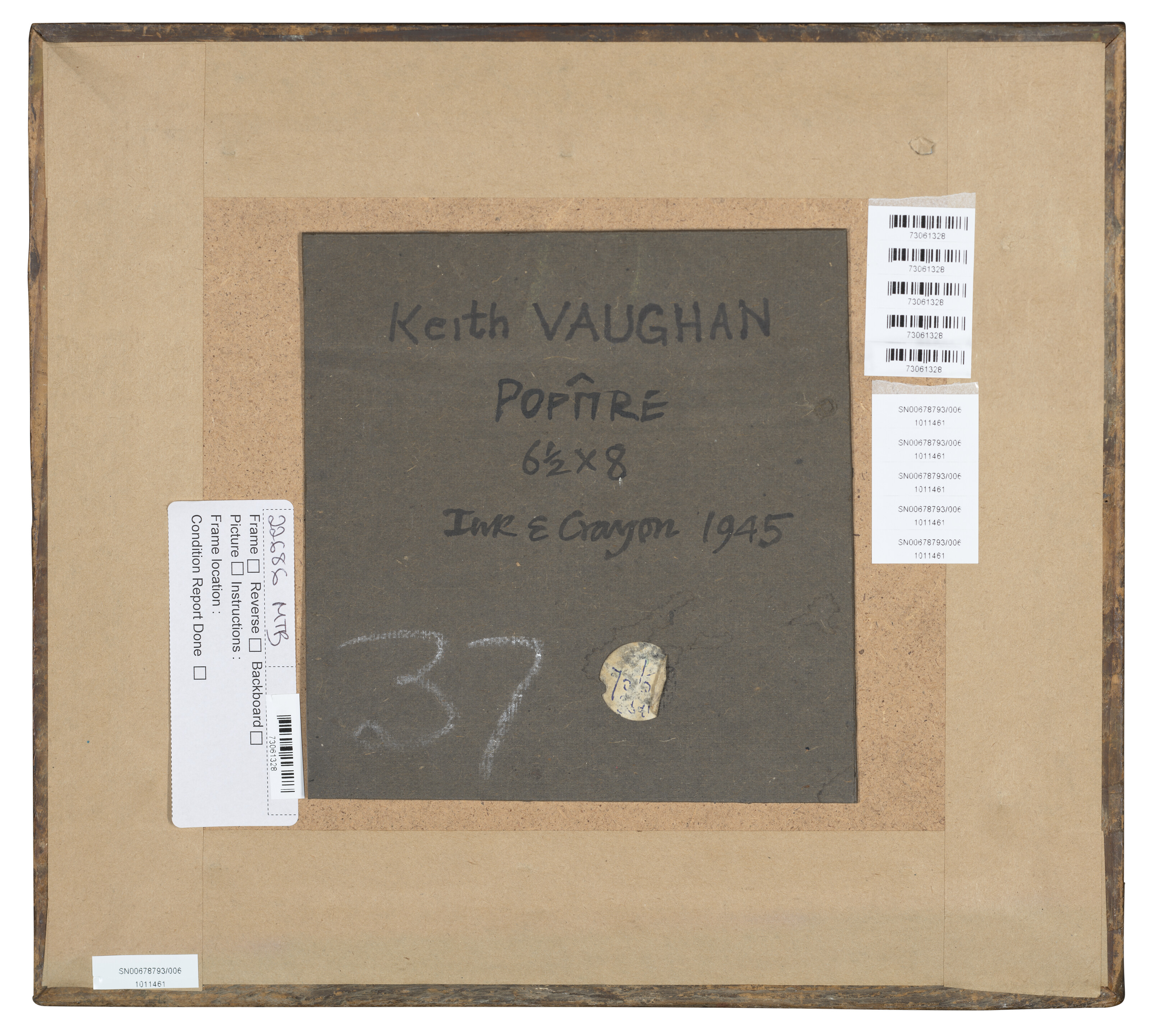 Keith Vaughan — Пупитр, изображение 3