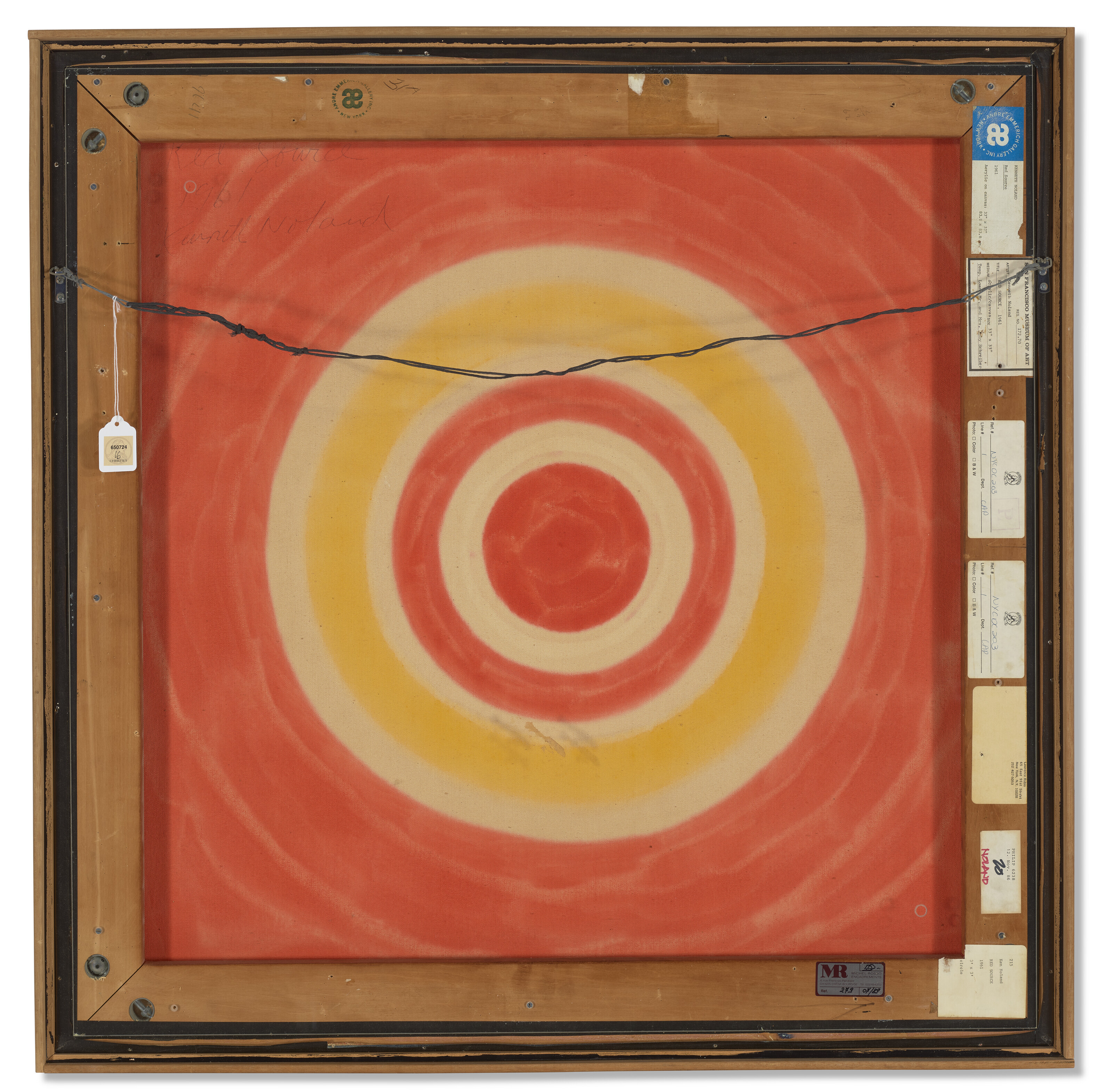 Kenneth Noland — Красный источник, изображение 3