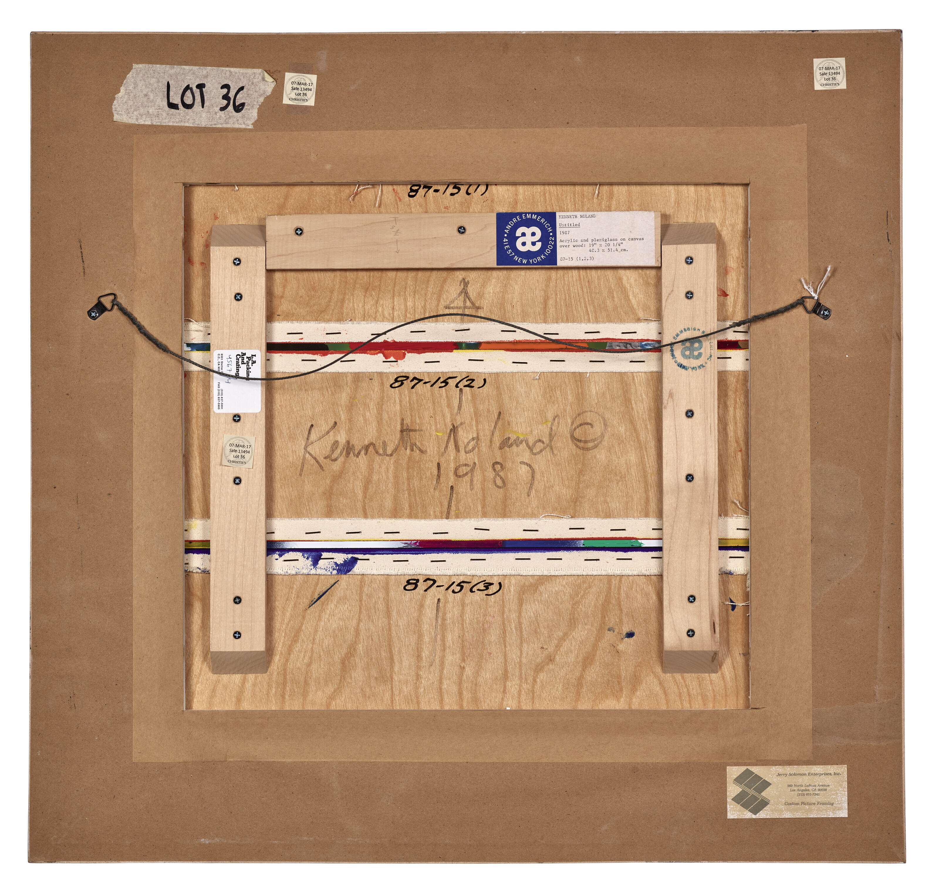 Kenneth Noland — Без названия, изображение 3