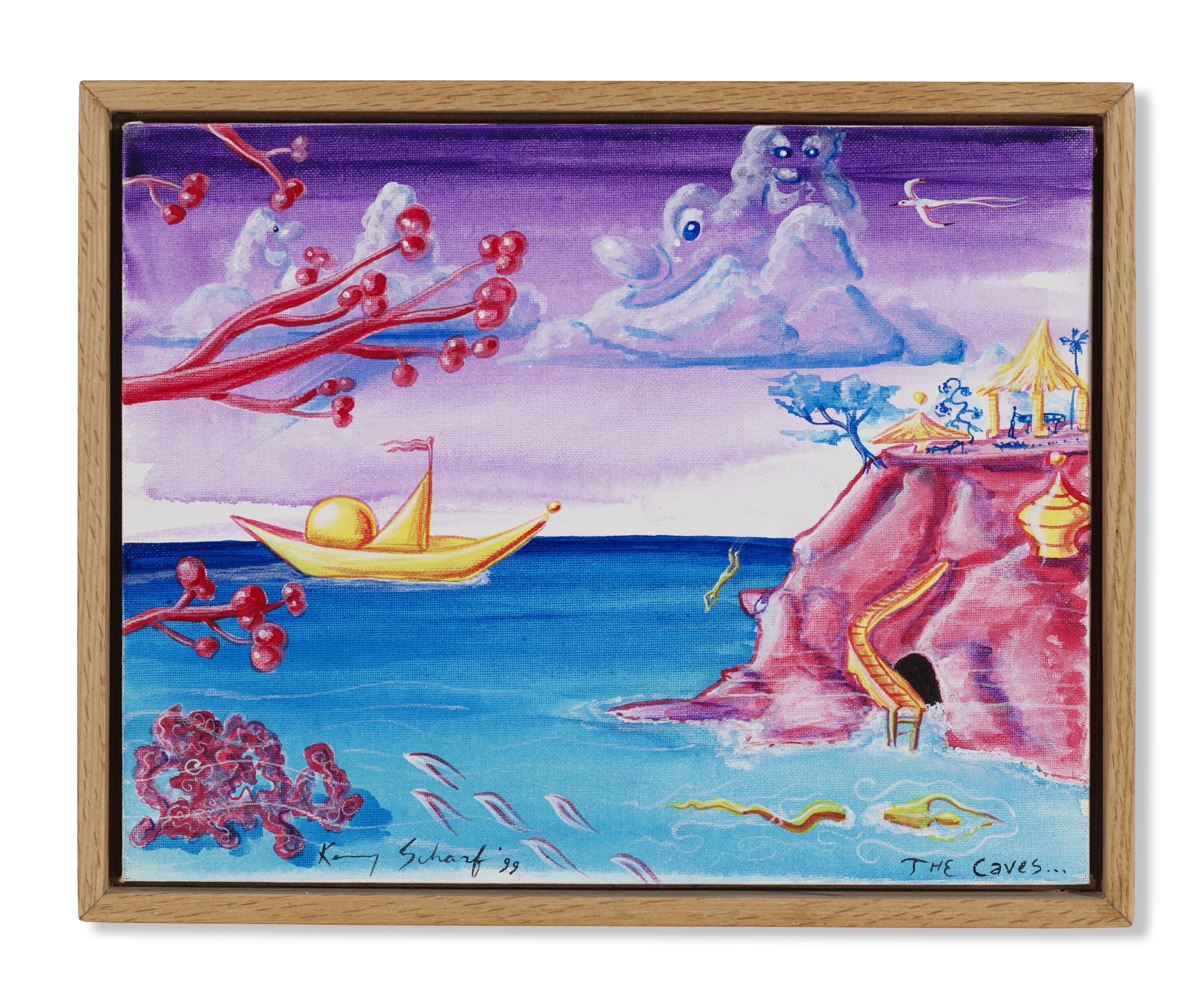 Kenny Scharf — Пещеры, изображение 2