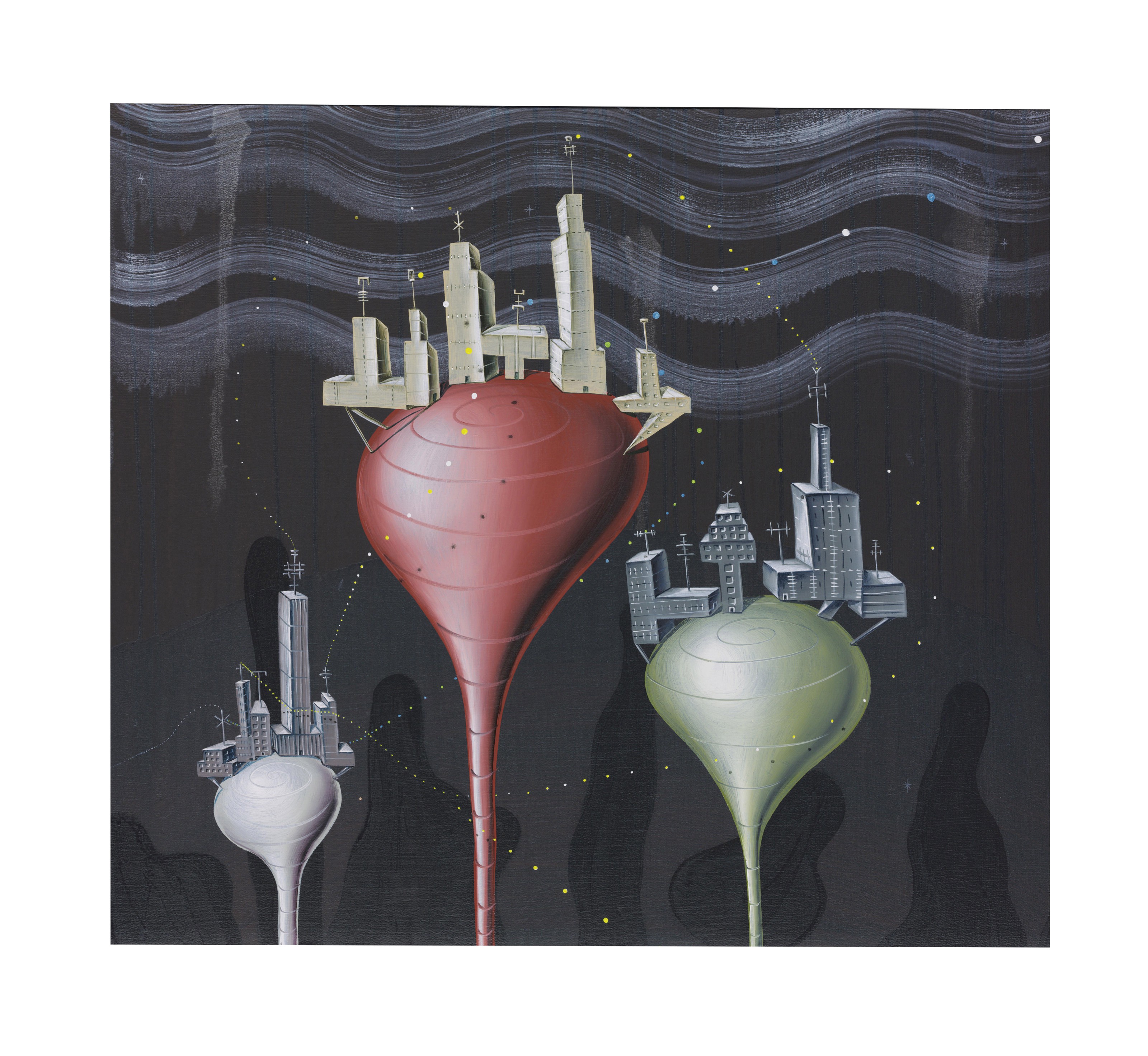 Kenny Scharf — Города
