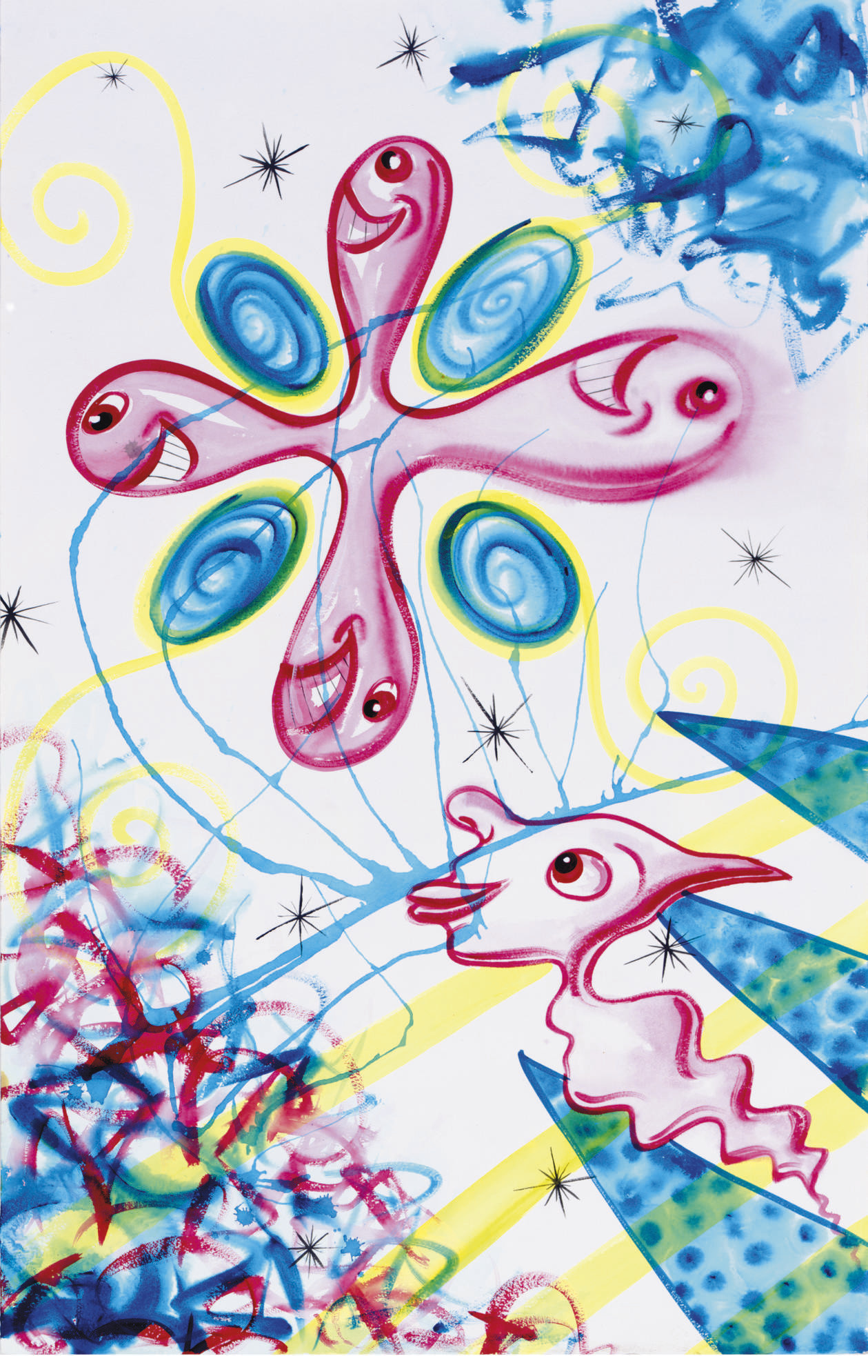 Kenny Scharf — 4 Слово... Ищу