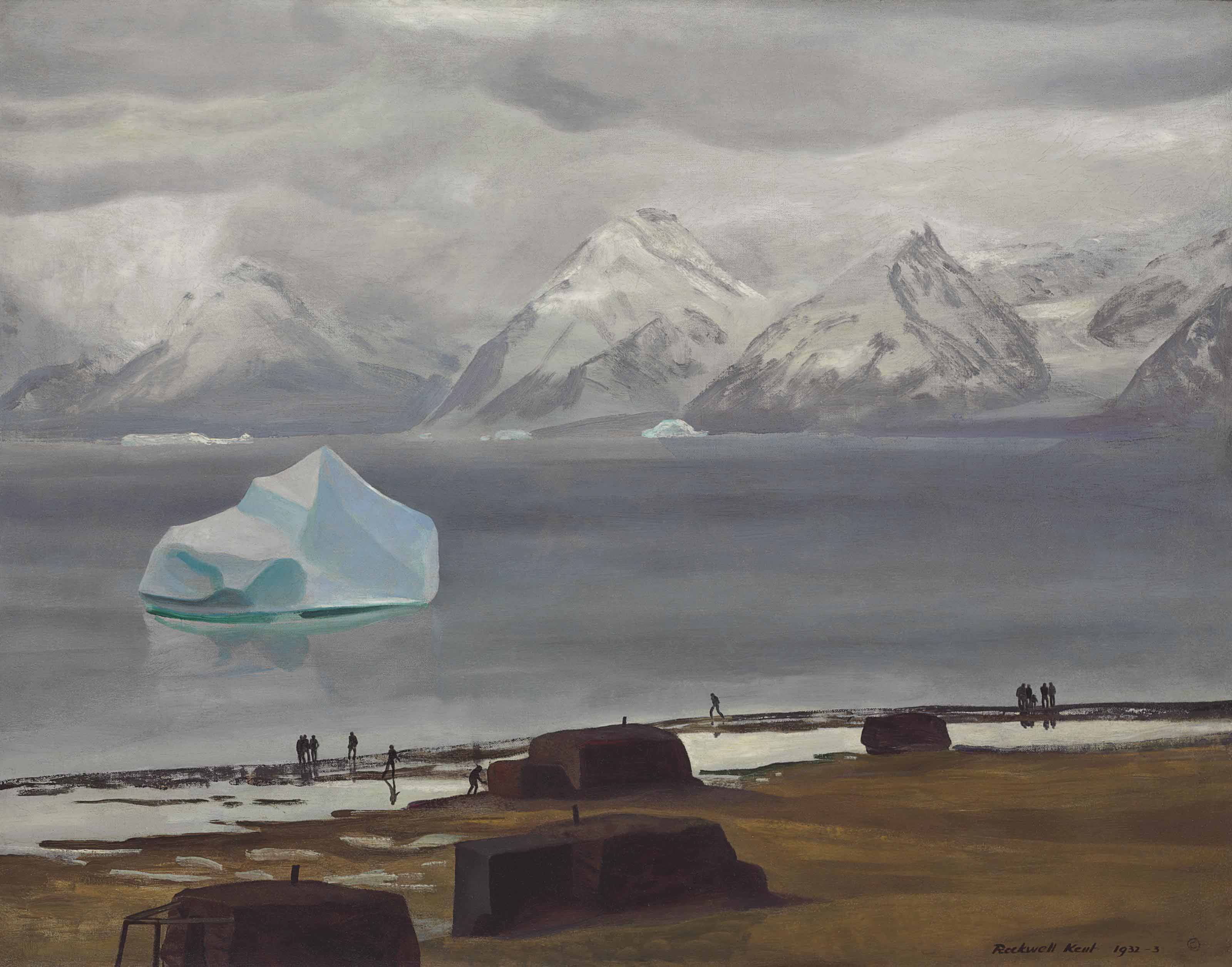 Kent Rockwell — Весенняя оттепель, Гренландия