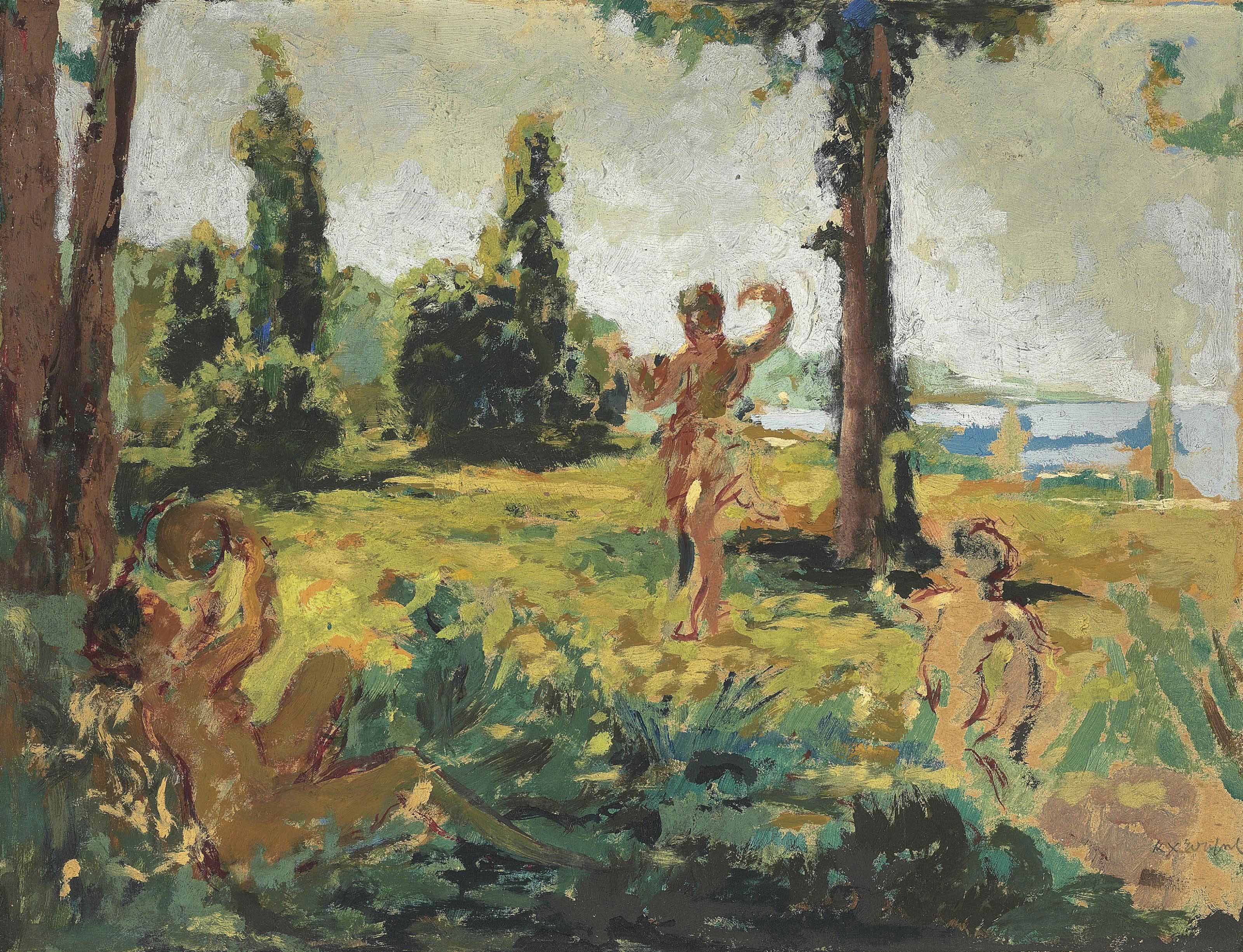 Ker Xavier Roussel — Танец нимф