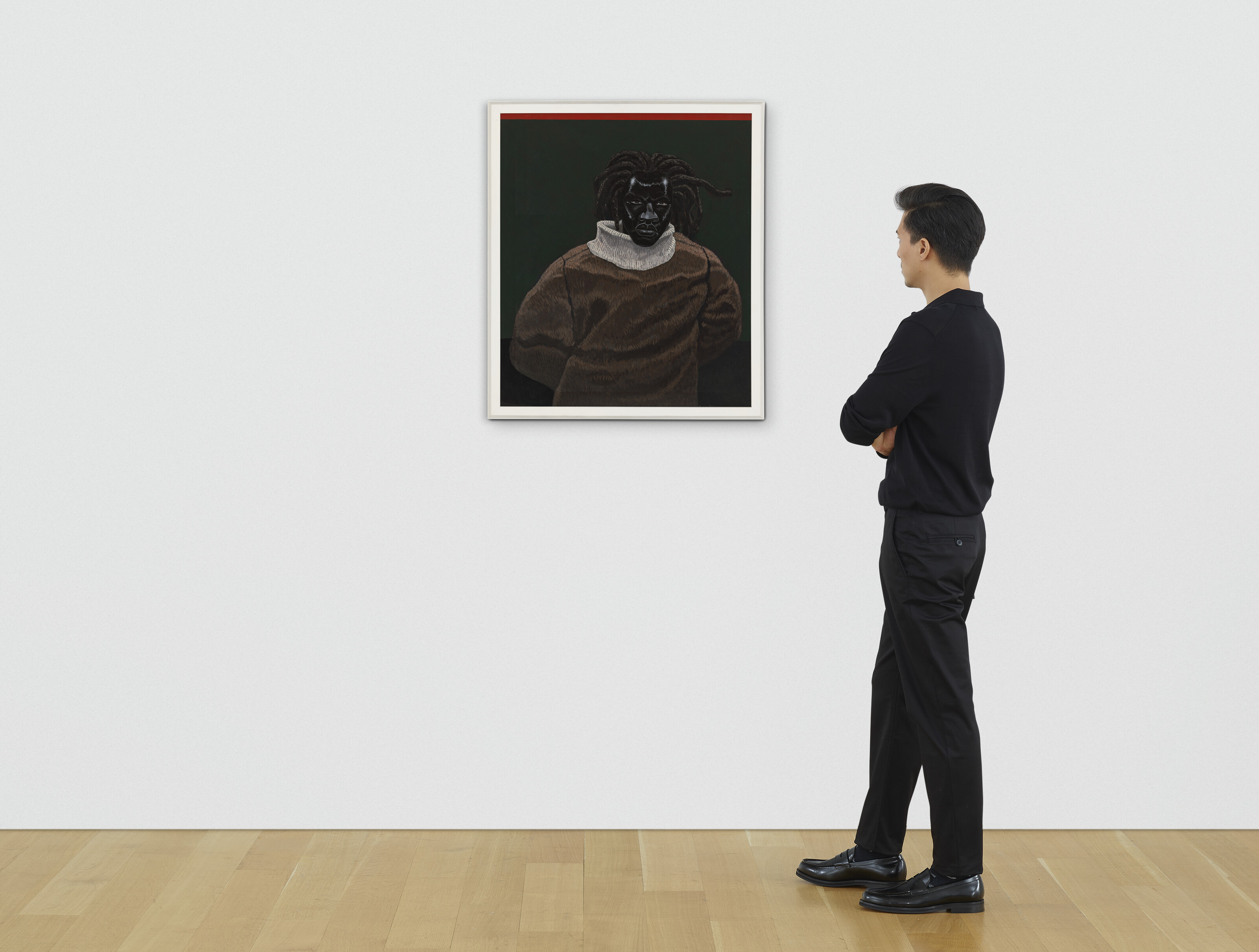 Kerry James Marshall — Портрет Джона Панча (Злой чернокожий мужчина, 1646), изображение 4