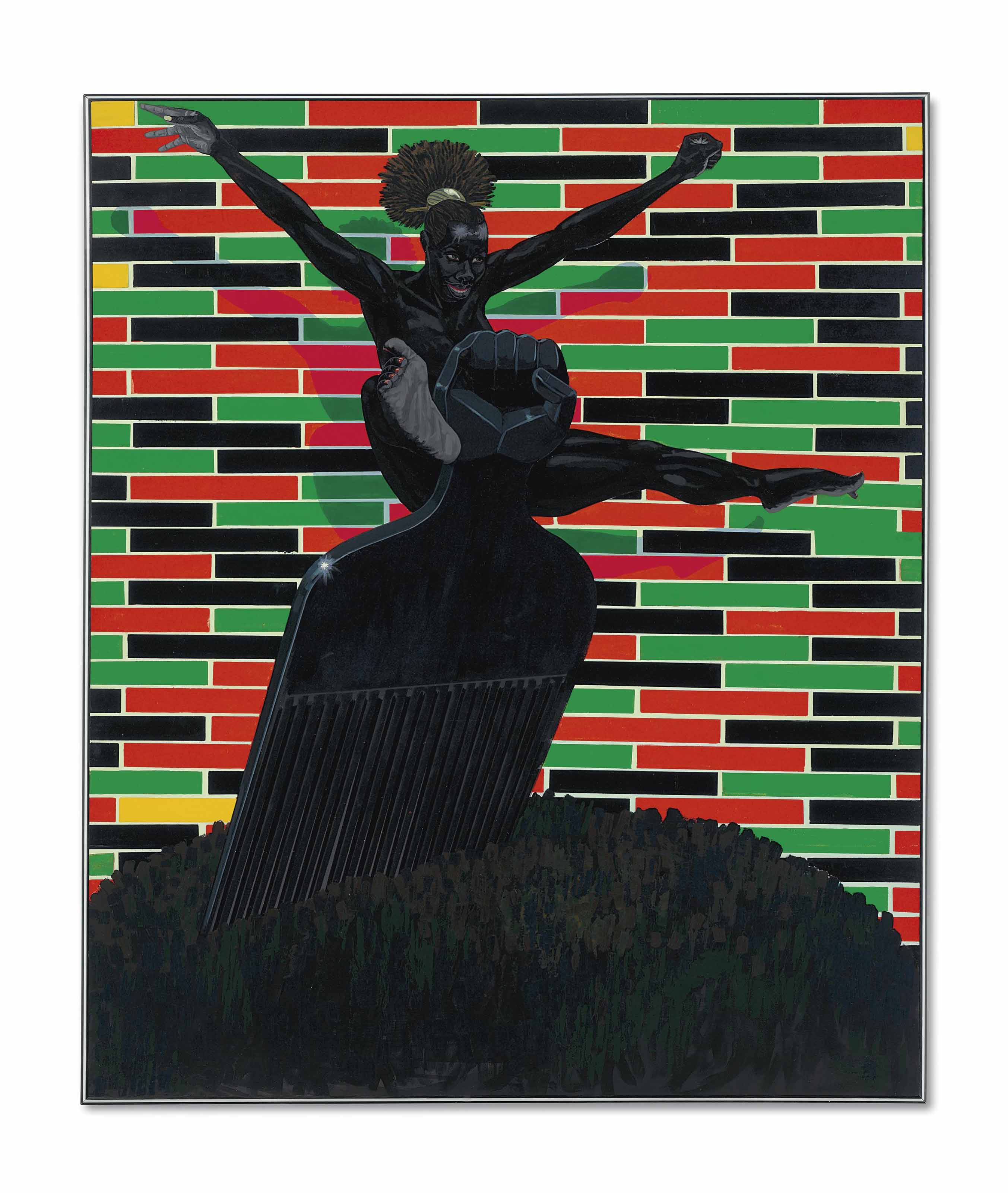 Kerry James Marshall — Без названия (Пин-ап)