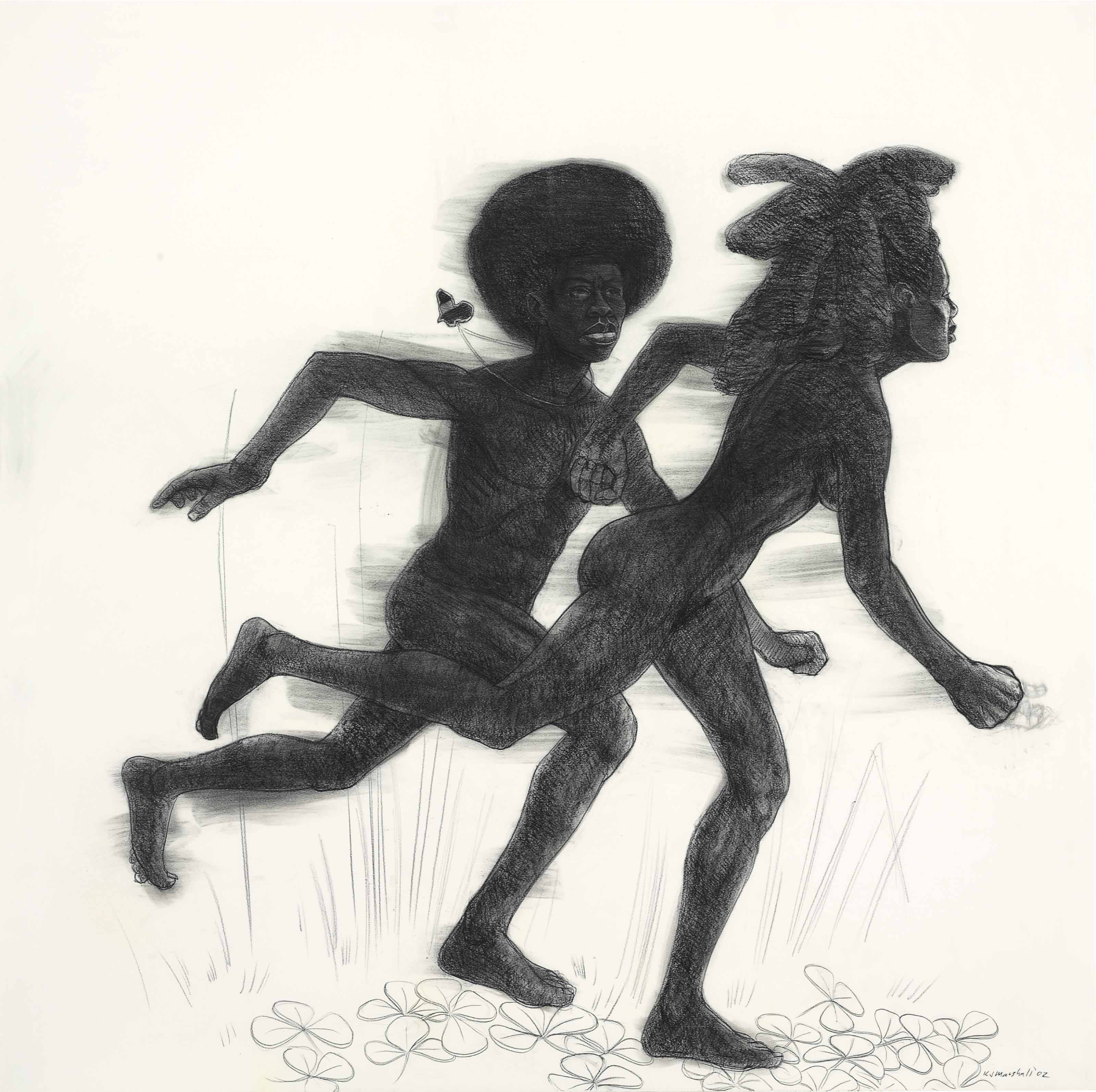 Kerry James Marshall — Этюд для виньетки