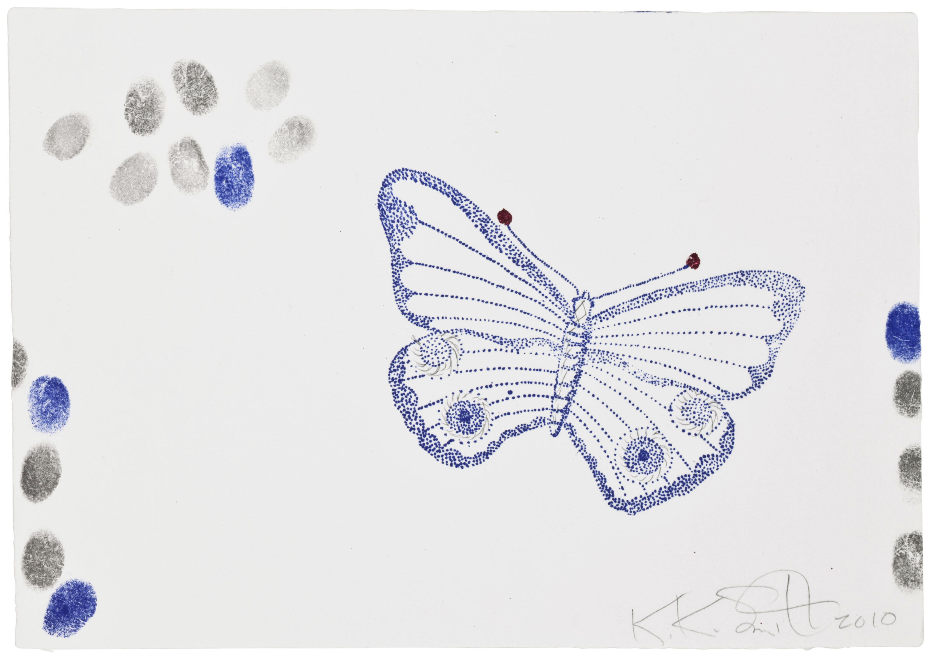 Kiki Smith — Три гравюры художника