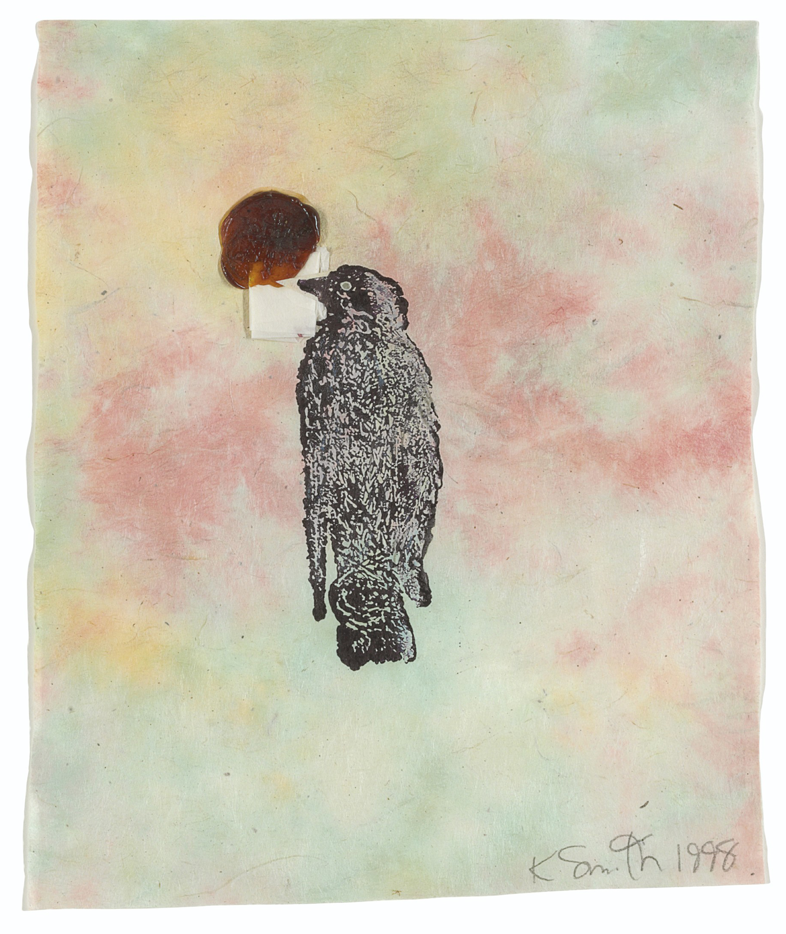 Kiki Smith — Без названия (Птица с восковой печатью)