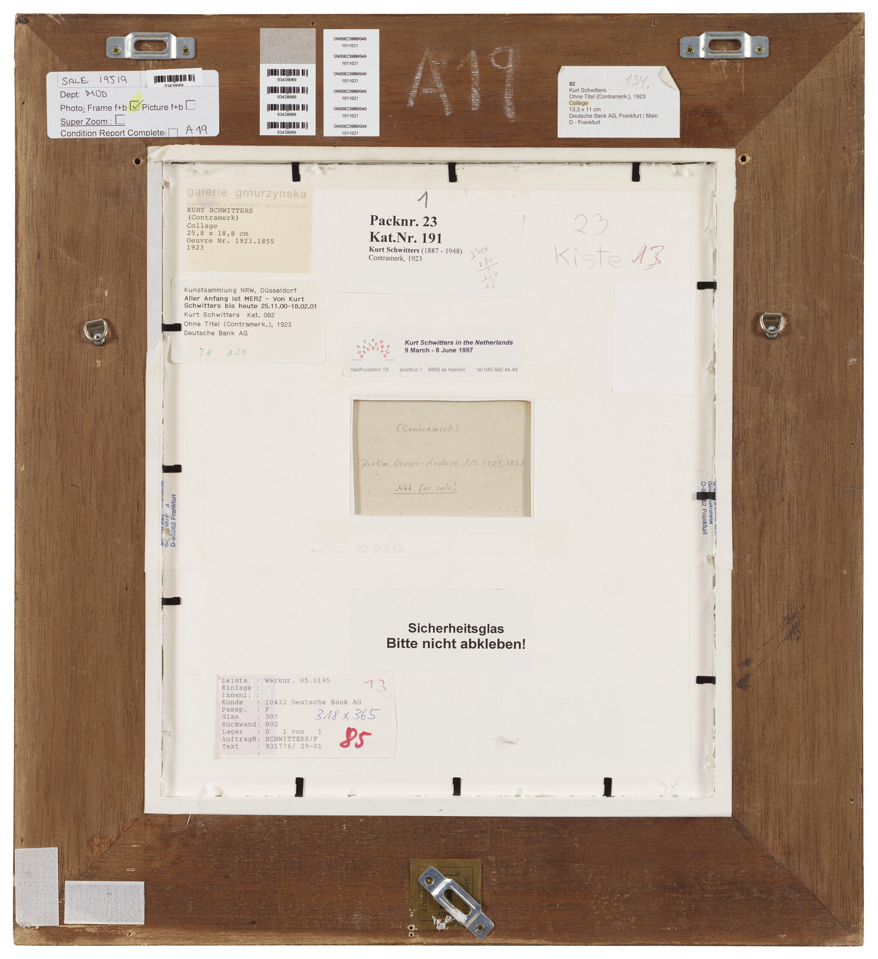 Kurt Schwitters — Он Титель (противоположность)., изображение 3