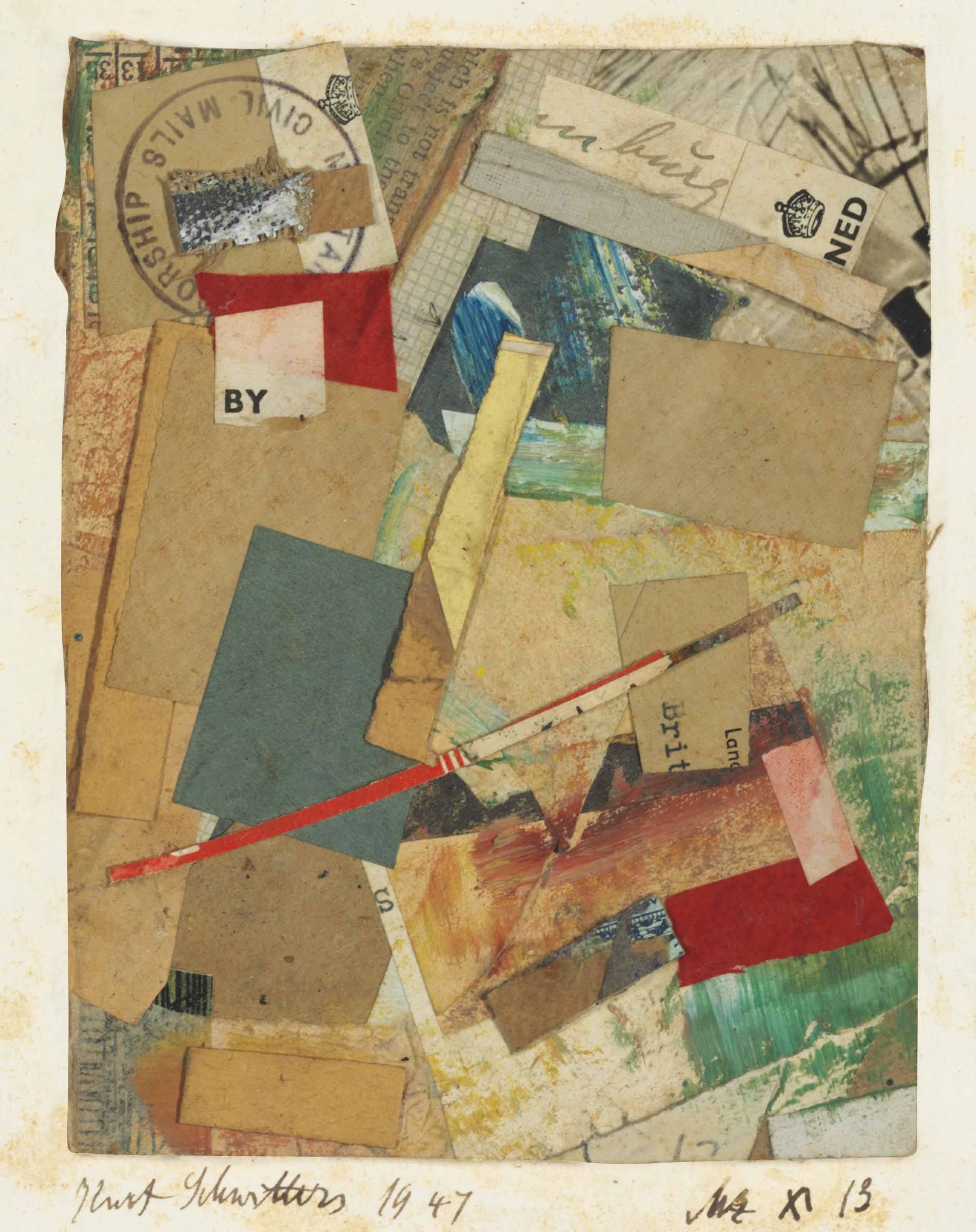 Kurt Schwitters — Mz x 13 ПО