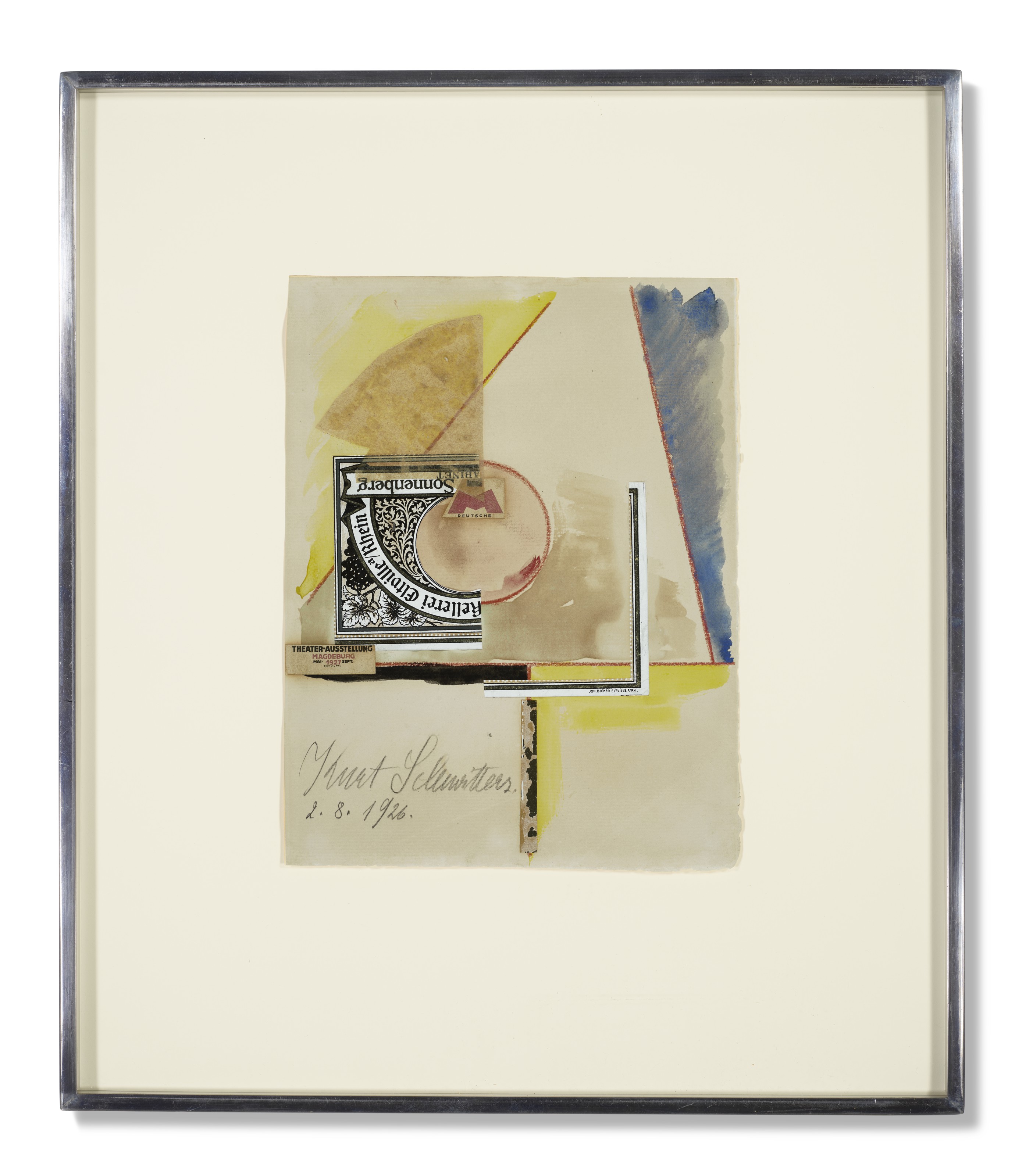 Kurt Schwitters — Оне Титель (Зонненберг), изображение 2