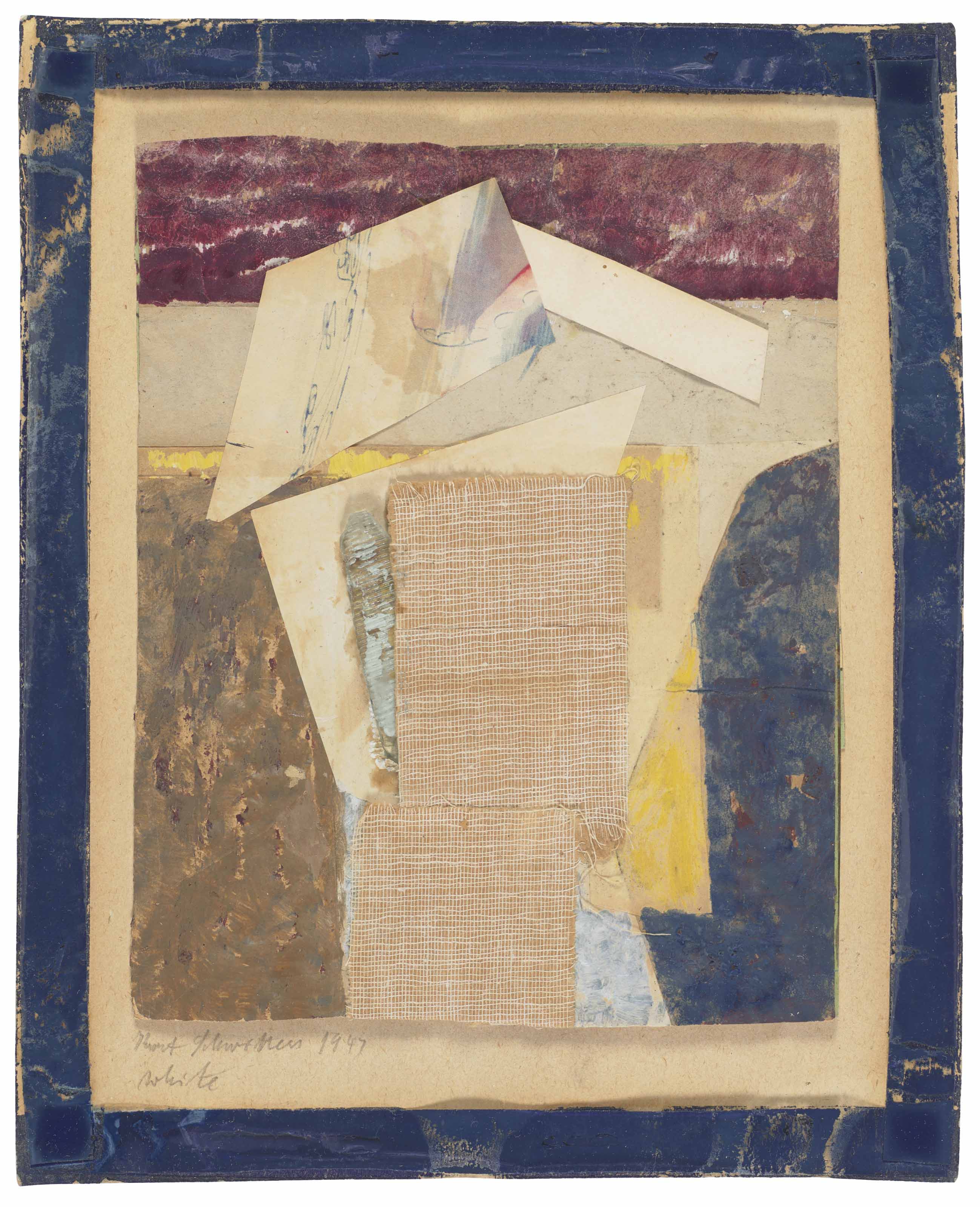 Kurt Schwitters — Белый, изображение 1