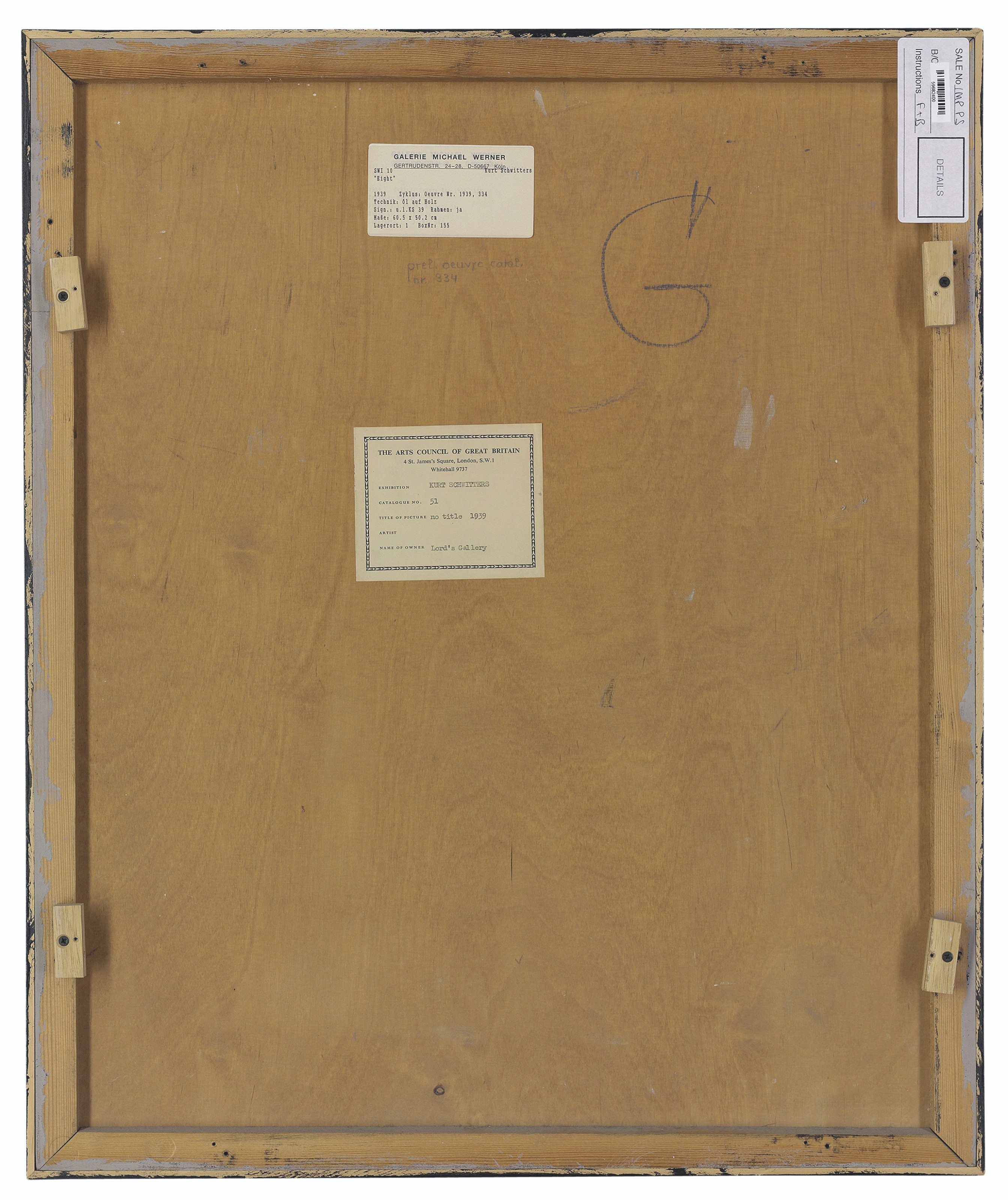 Kurt Schwitters — Он Титул (Acht), изображение 2