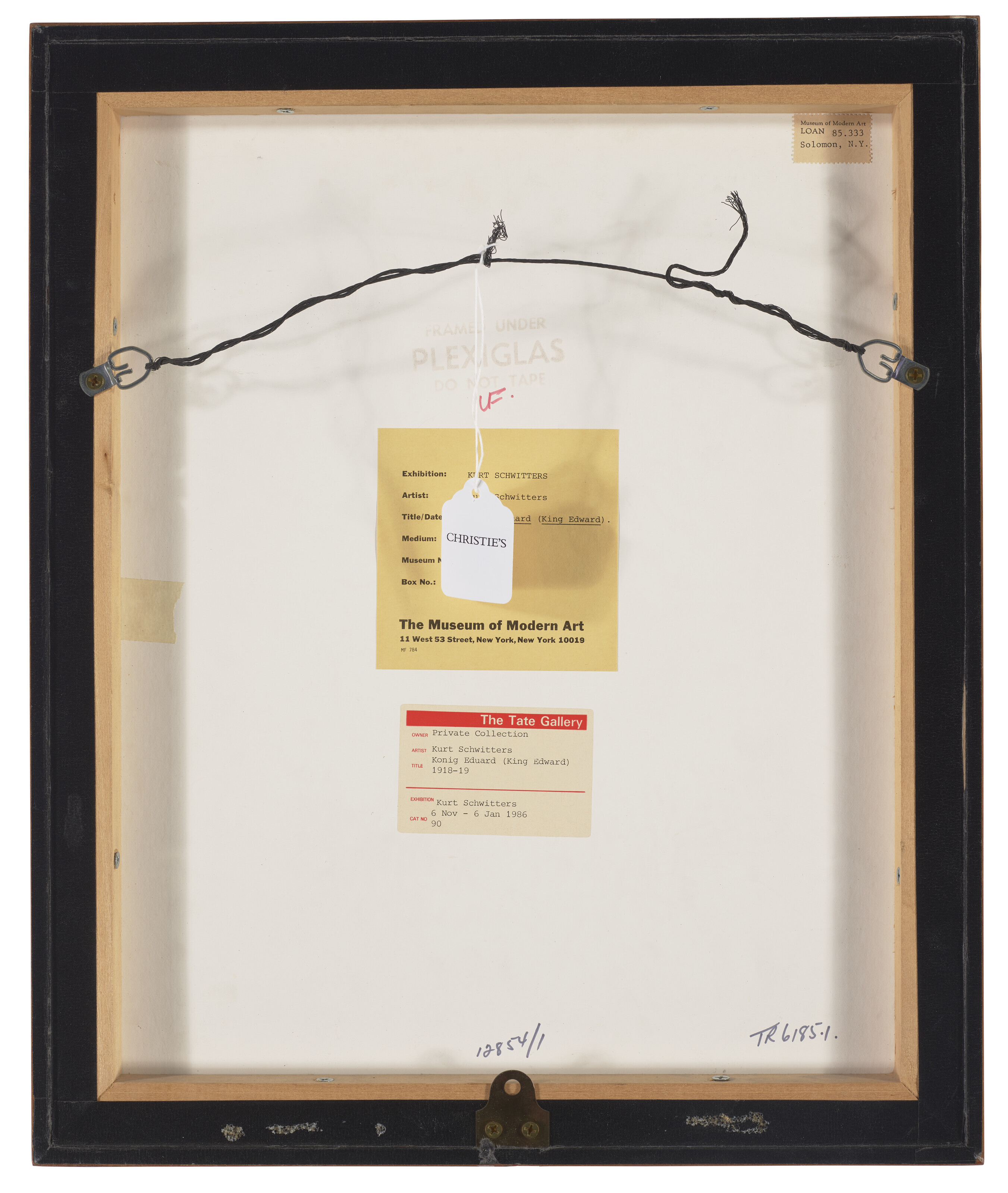Kurt Schwitters — Оне Титель (Кенинг Эдуард в), изображение 3
