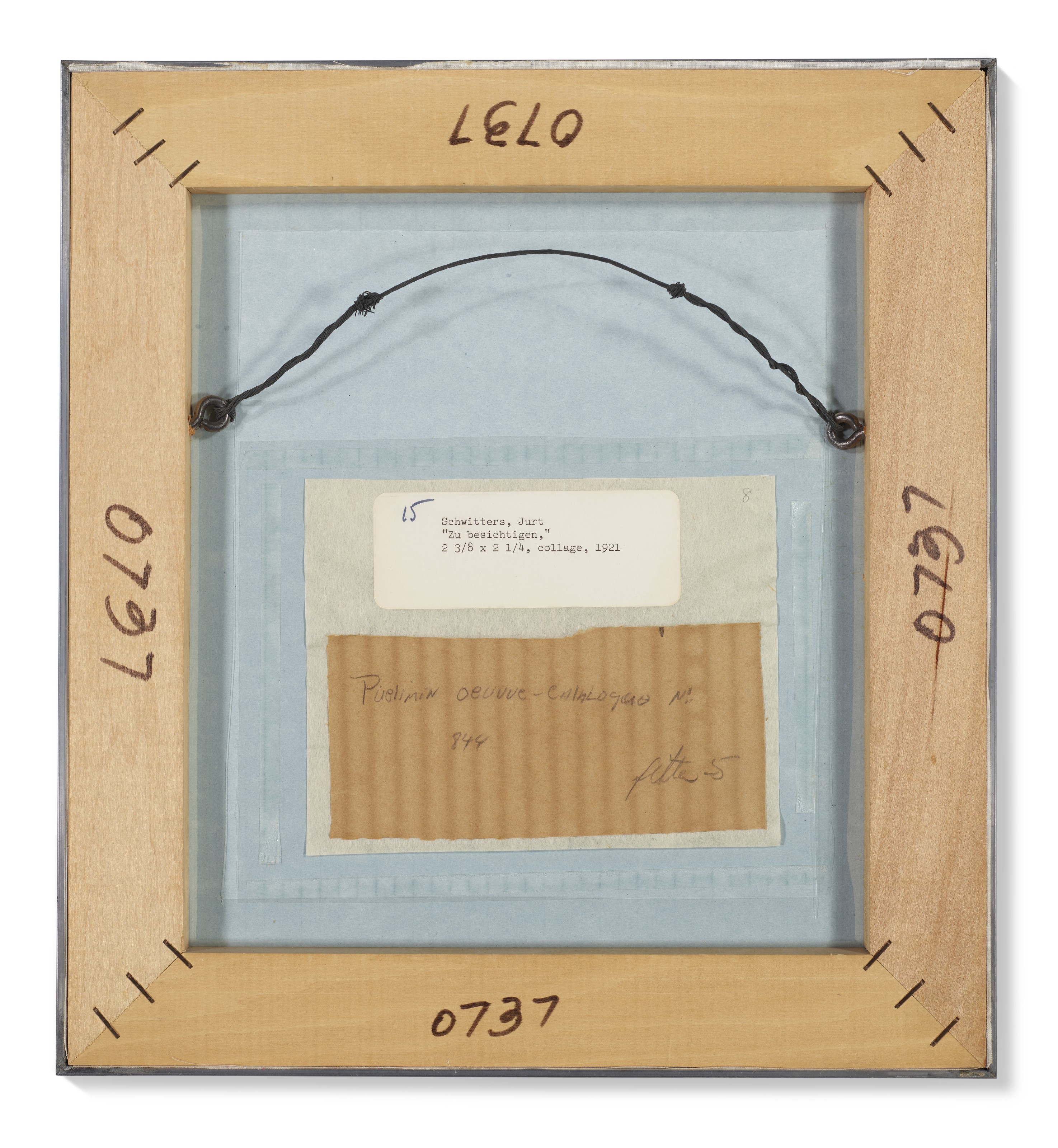 Kurt Schwitters — Он тител (2 кляйне Руссенпф), изображение 3