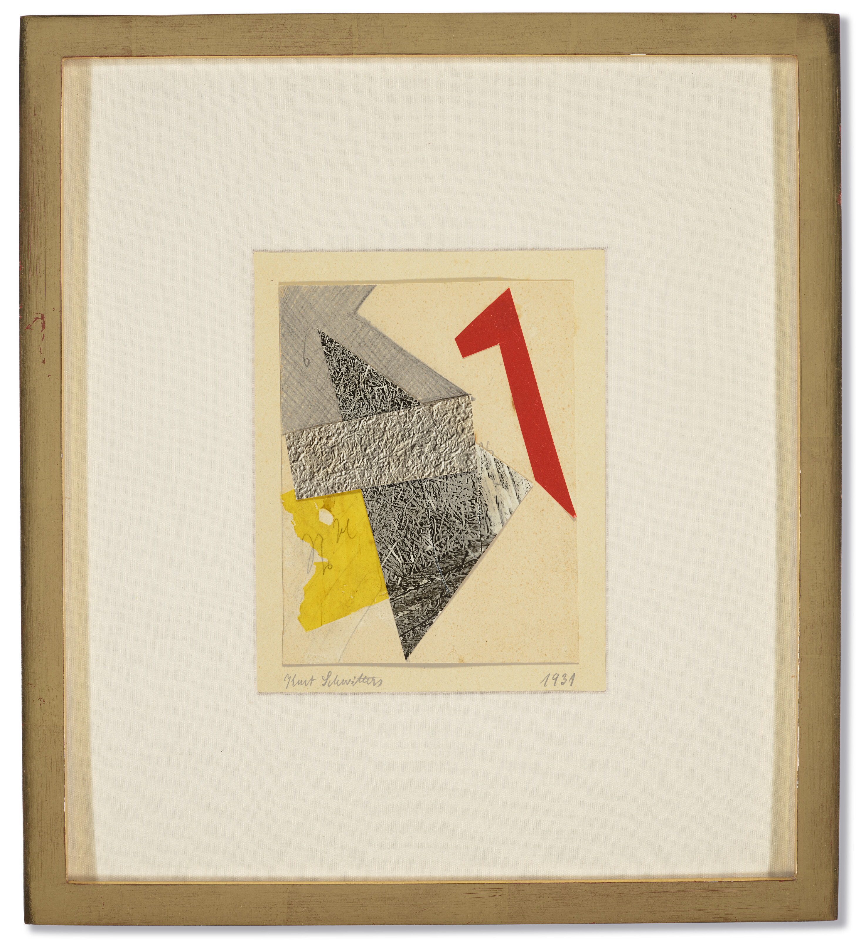 Kurt Schwitters — Он Титель (Рот, Шварц, Гелб), изображение 2