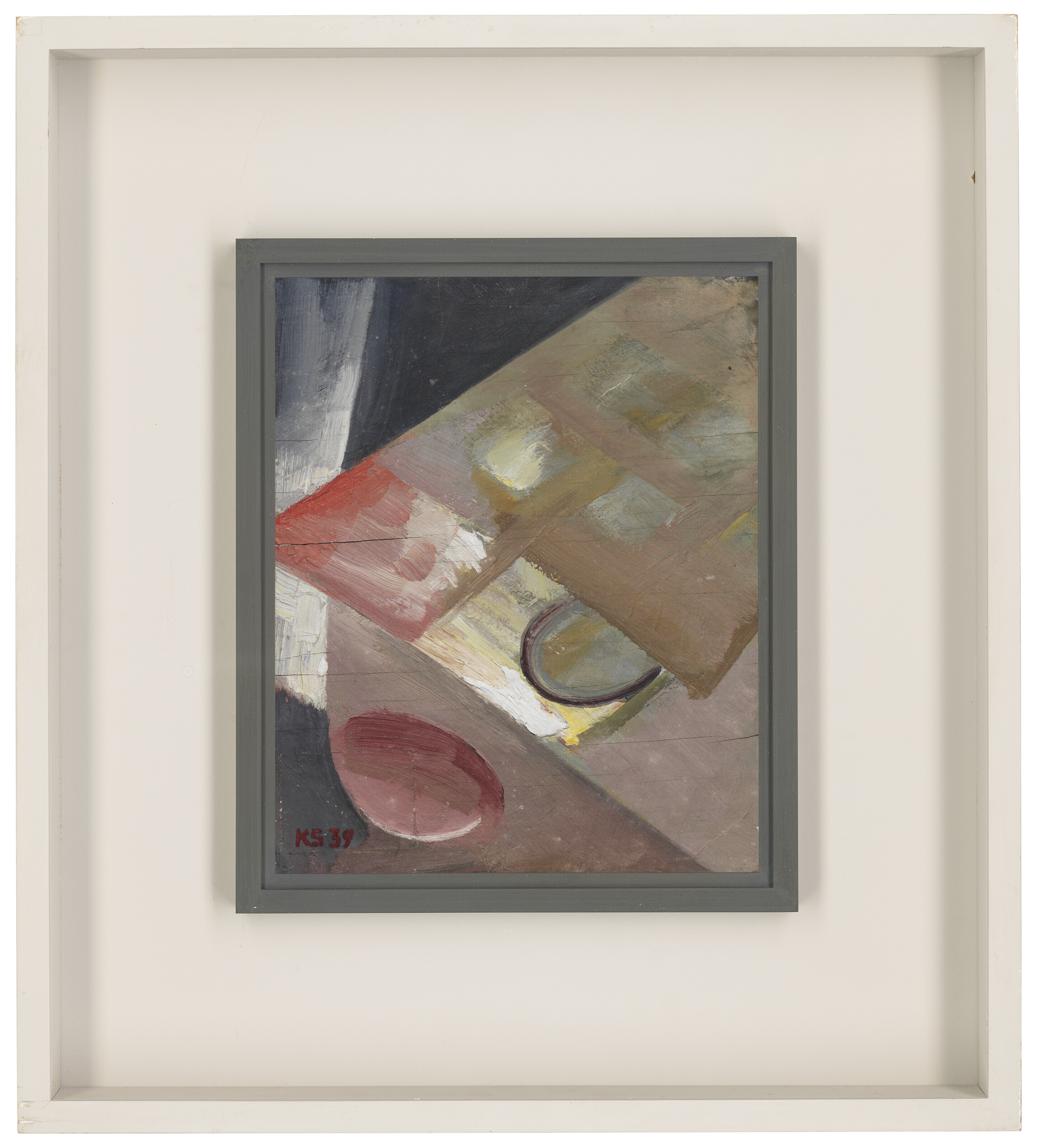 Kurt Schwitters — Он Титель ("Бильд мит шифер Эбене"), изображение 2