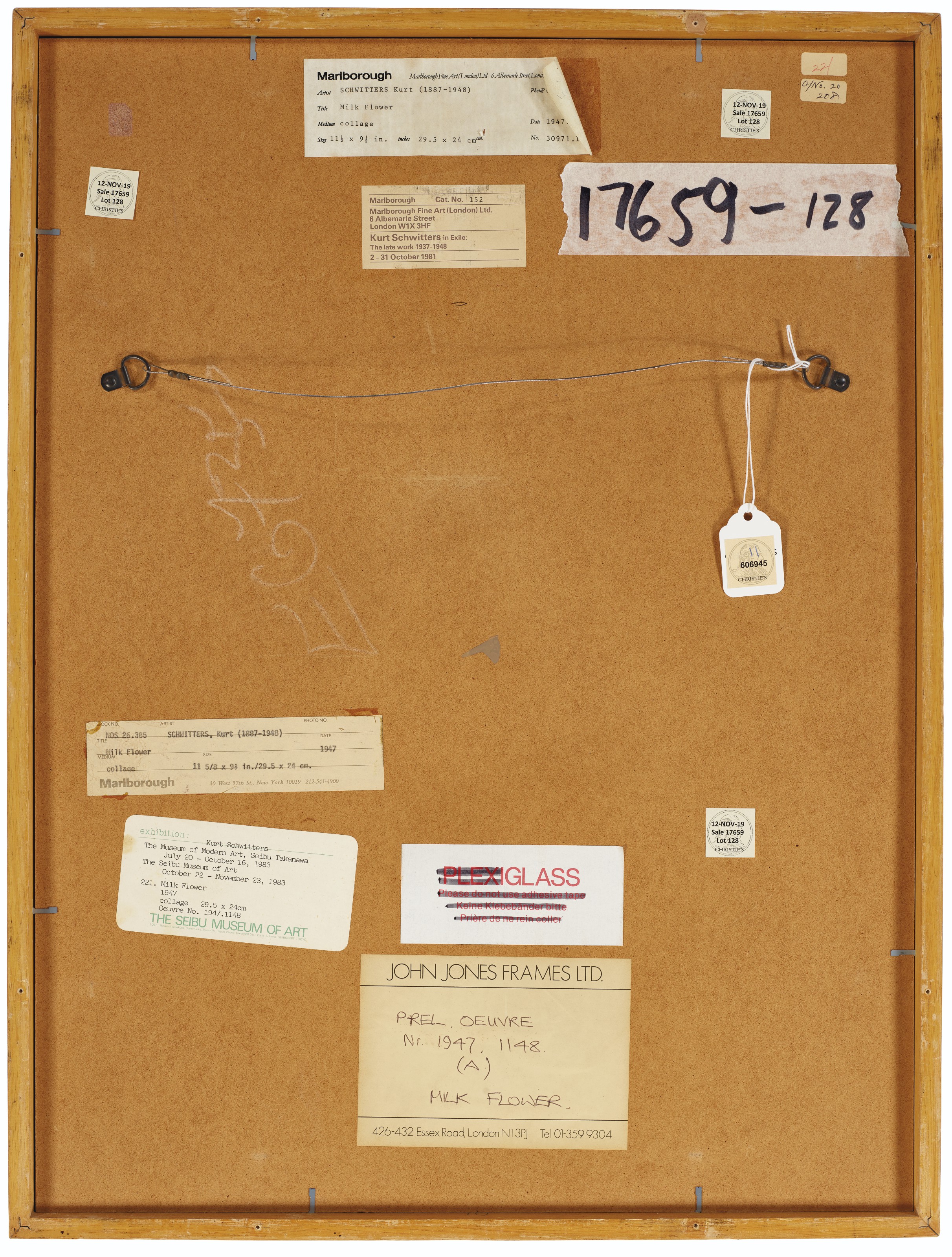 Kurt Schwitters — Молочный цветок, изображение 3