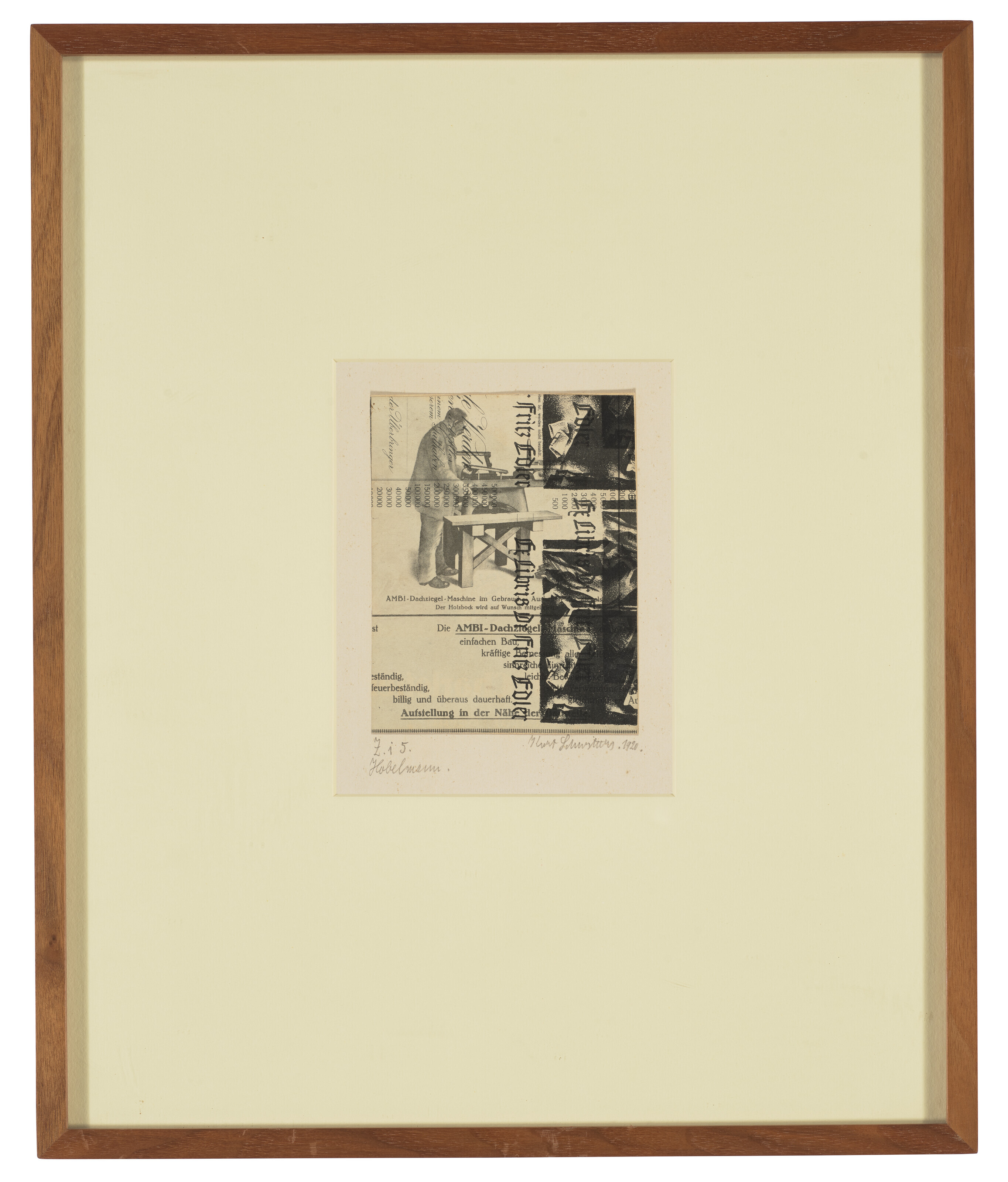 Kurt Schwitters — Хобельманн, изображение 2