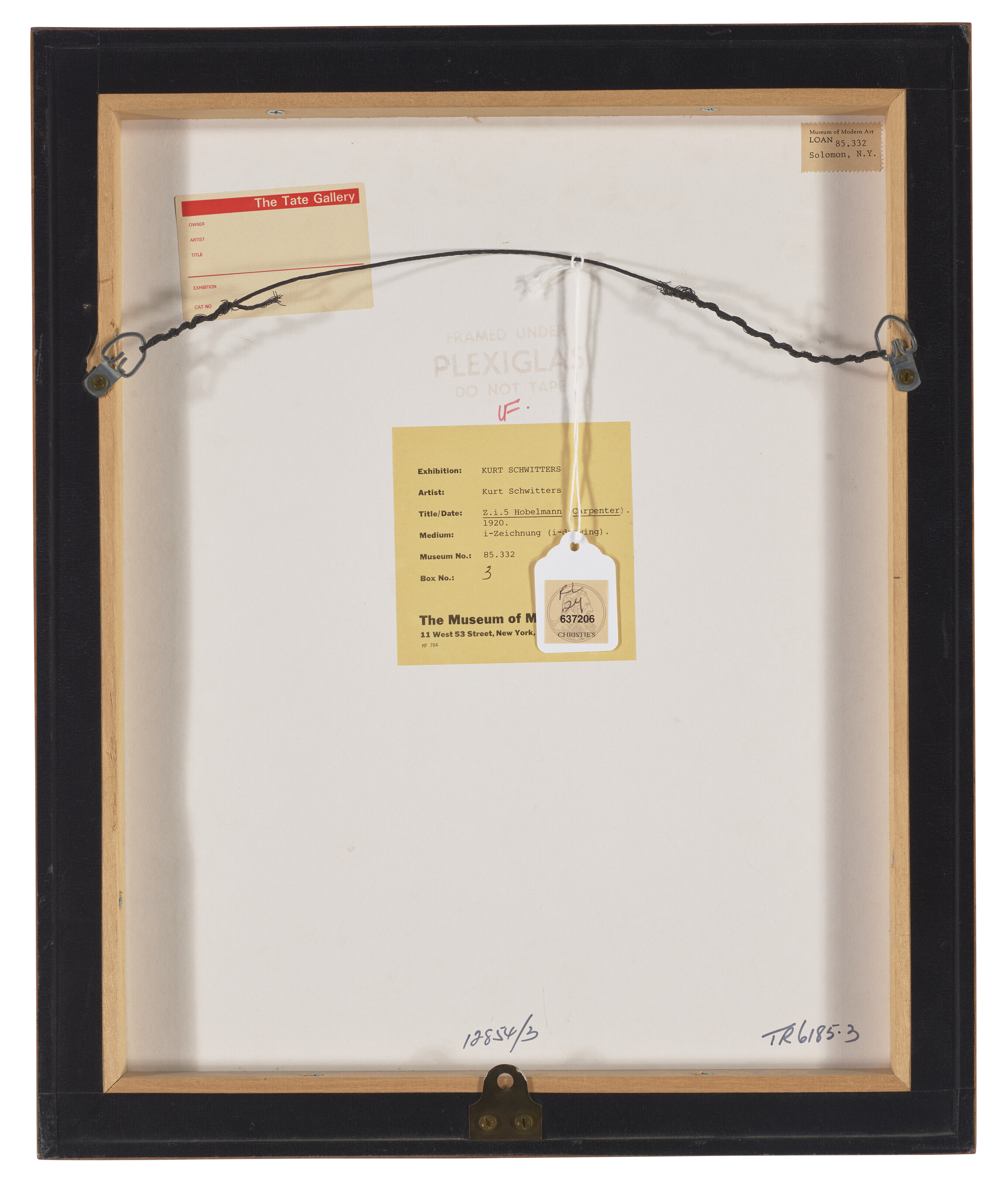 Kurt Schwitters — Хобельманн, изображение 3