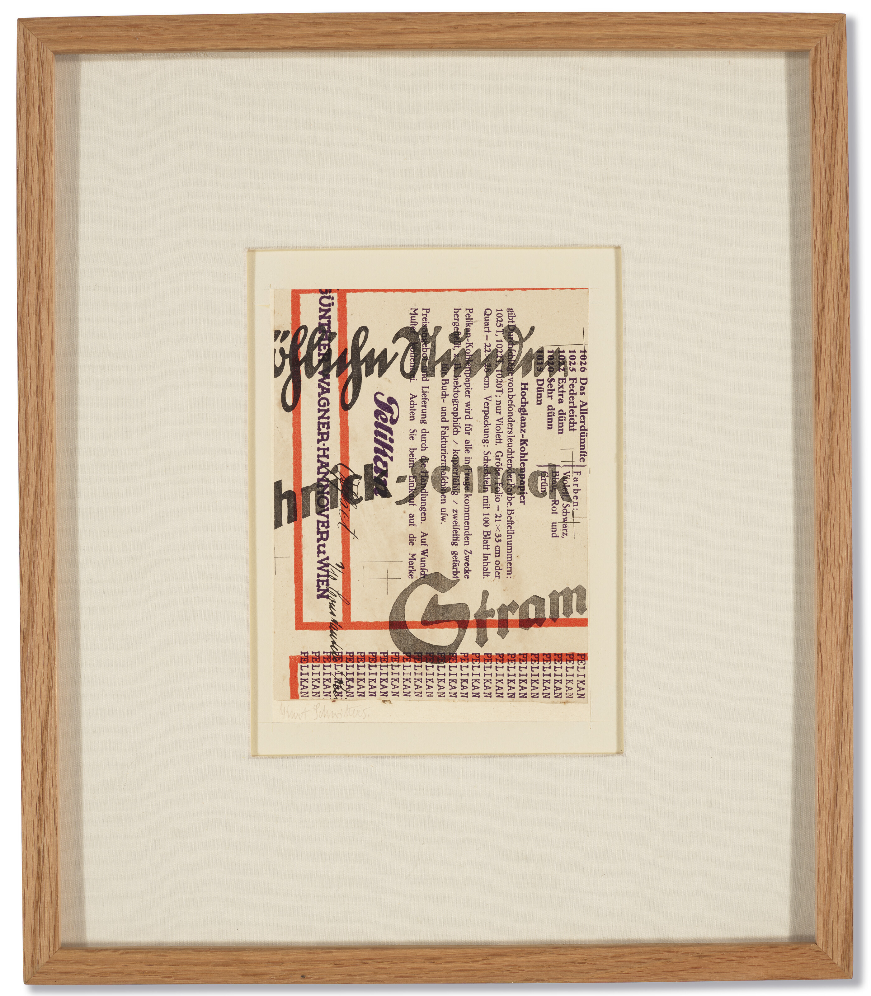 Kurt Schwitters — Шнак (Пеликан), изображение 3