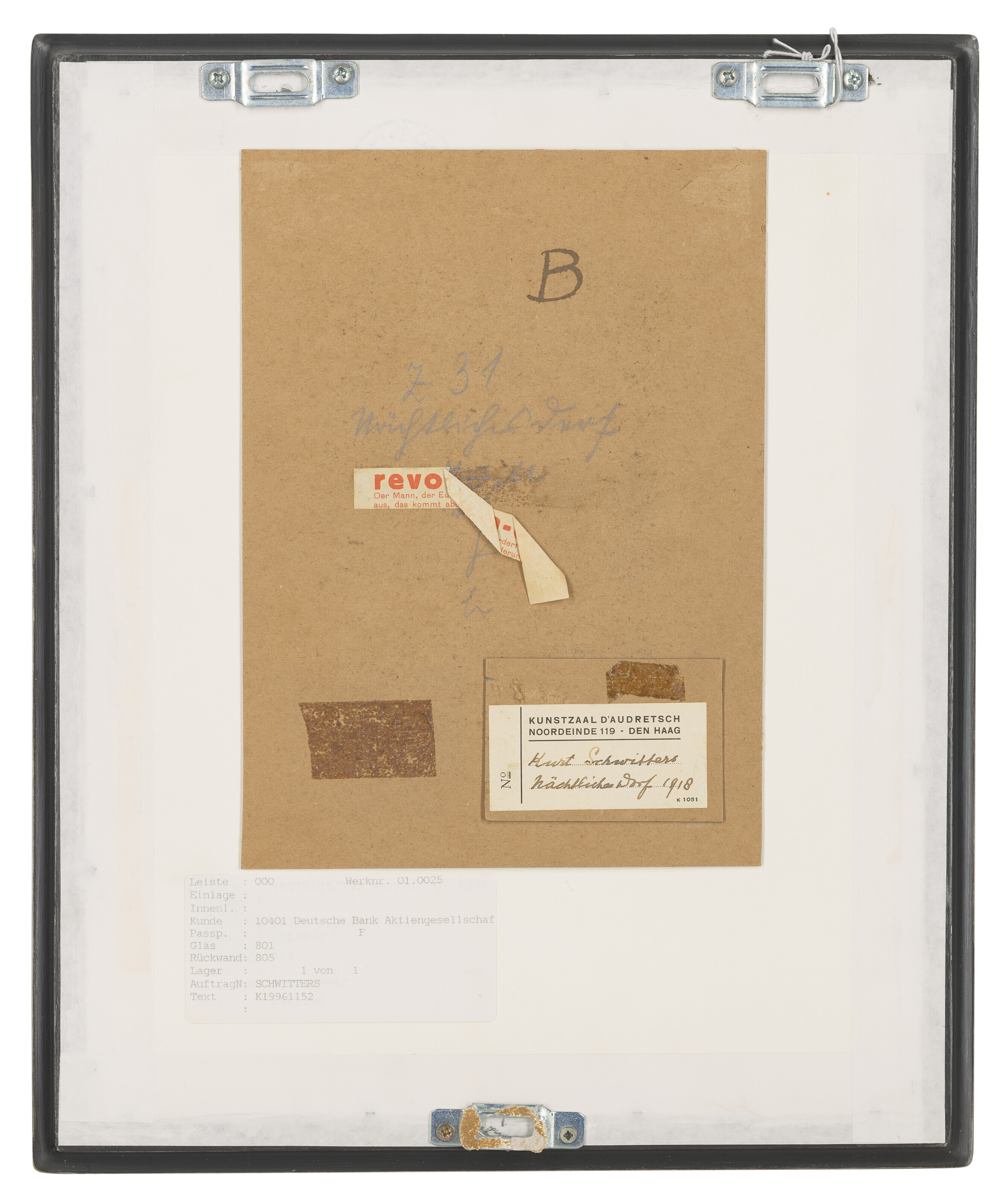Kurt Schwitters — Z31 Начтлихи Дорфа, изображение 2