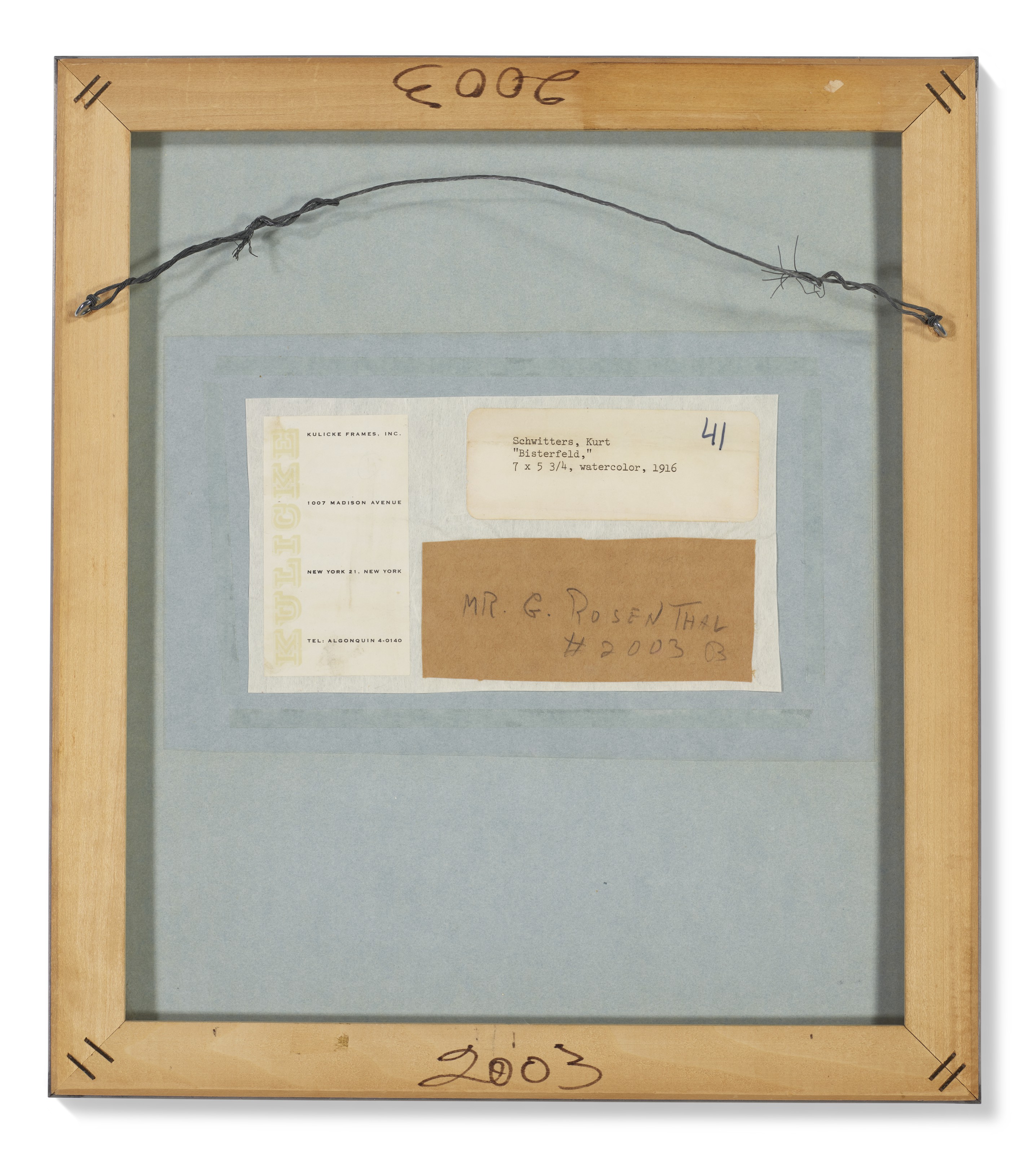 Kurt Schwitters — Бистерфельд., изображение 3