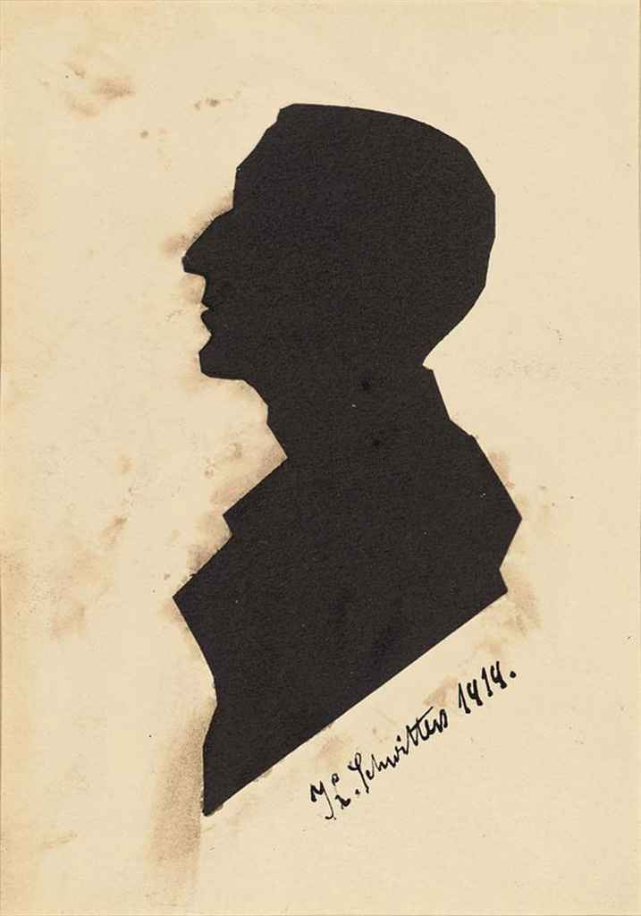 Kurt Schwitters — Без названия (силуэт)