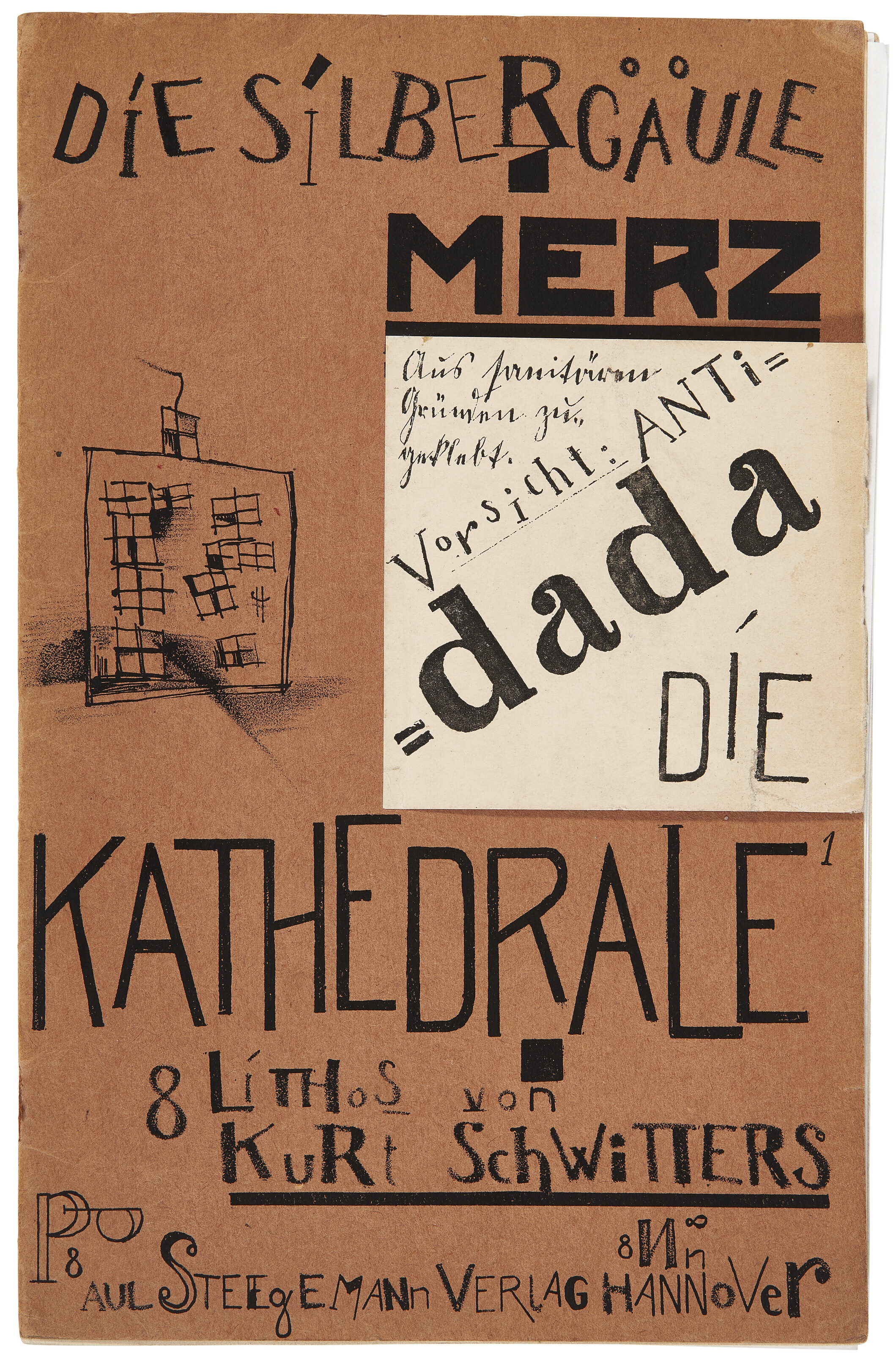Kurt Schwitters — Кафедральный собор из "Сильбергойле" , том 41/42