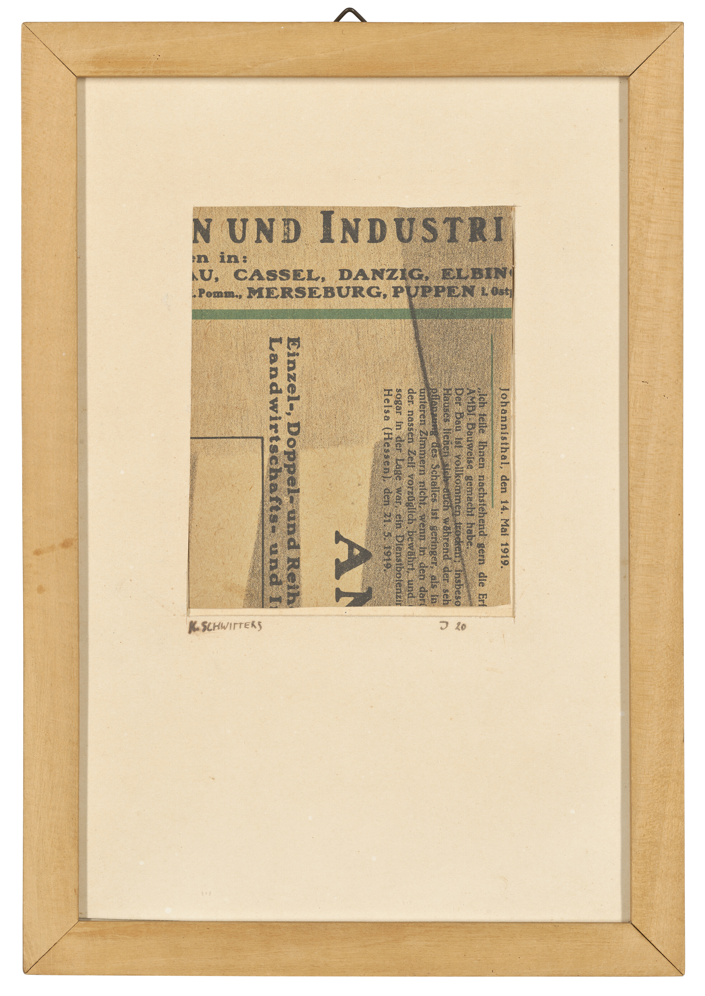 Kurt Schwitters — Я 20, изображение 2