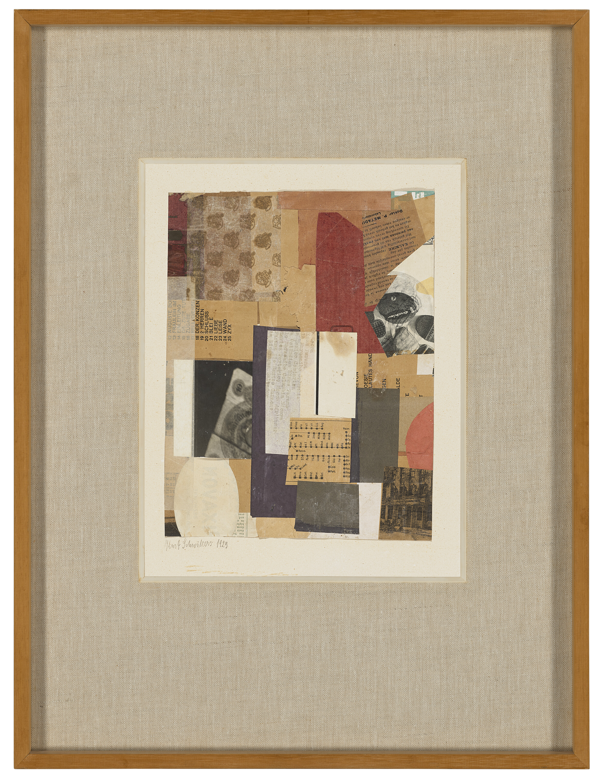 Kurt Schwitters — Ohne Titel (OESIE), изображение 2