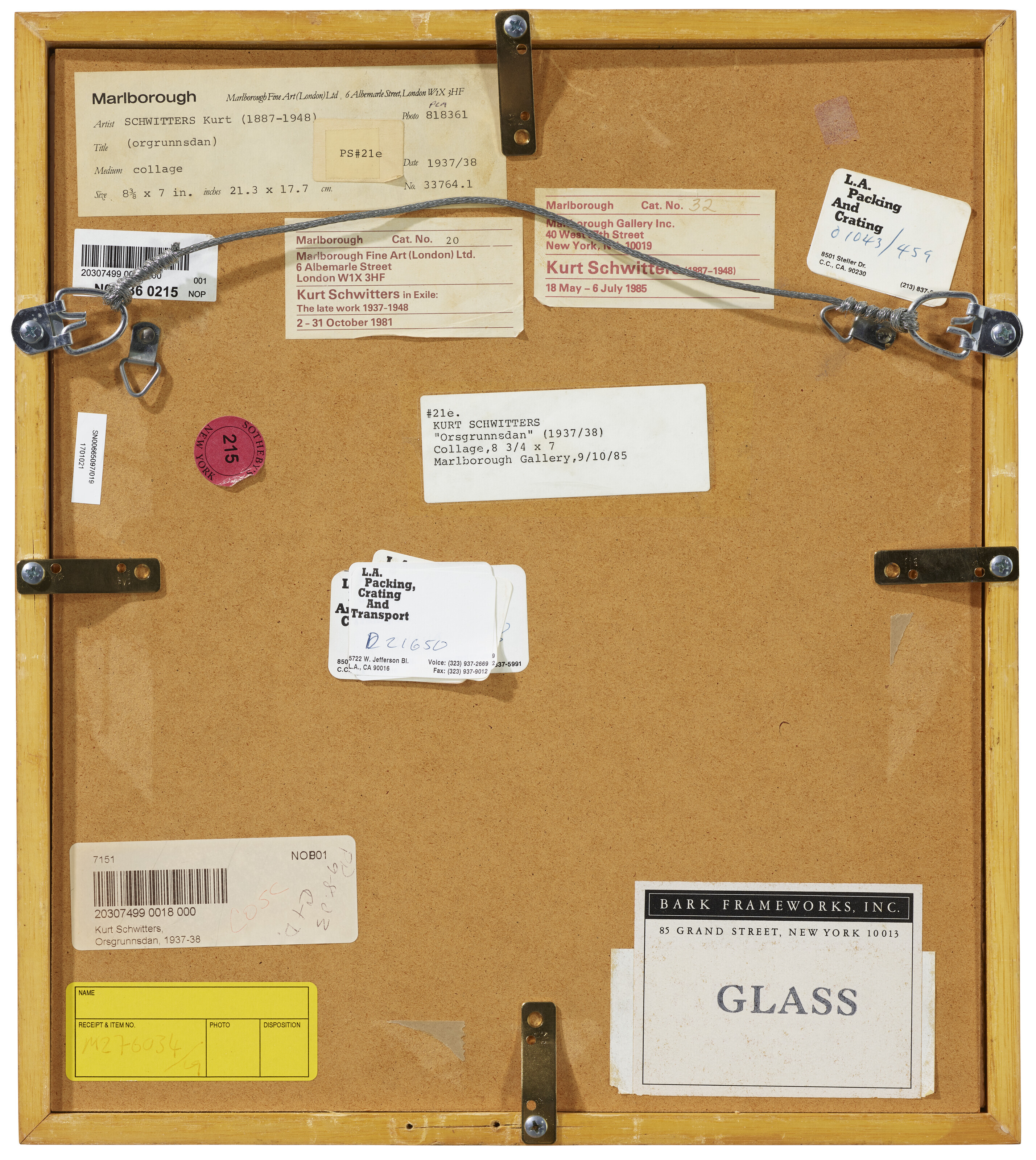 Kurt Schwitters — Он Титель (орсгруннсдан), изображение 3