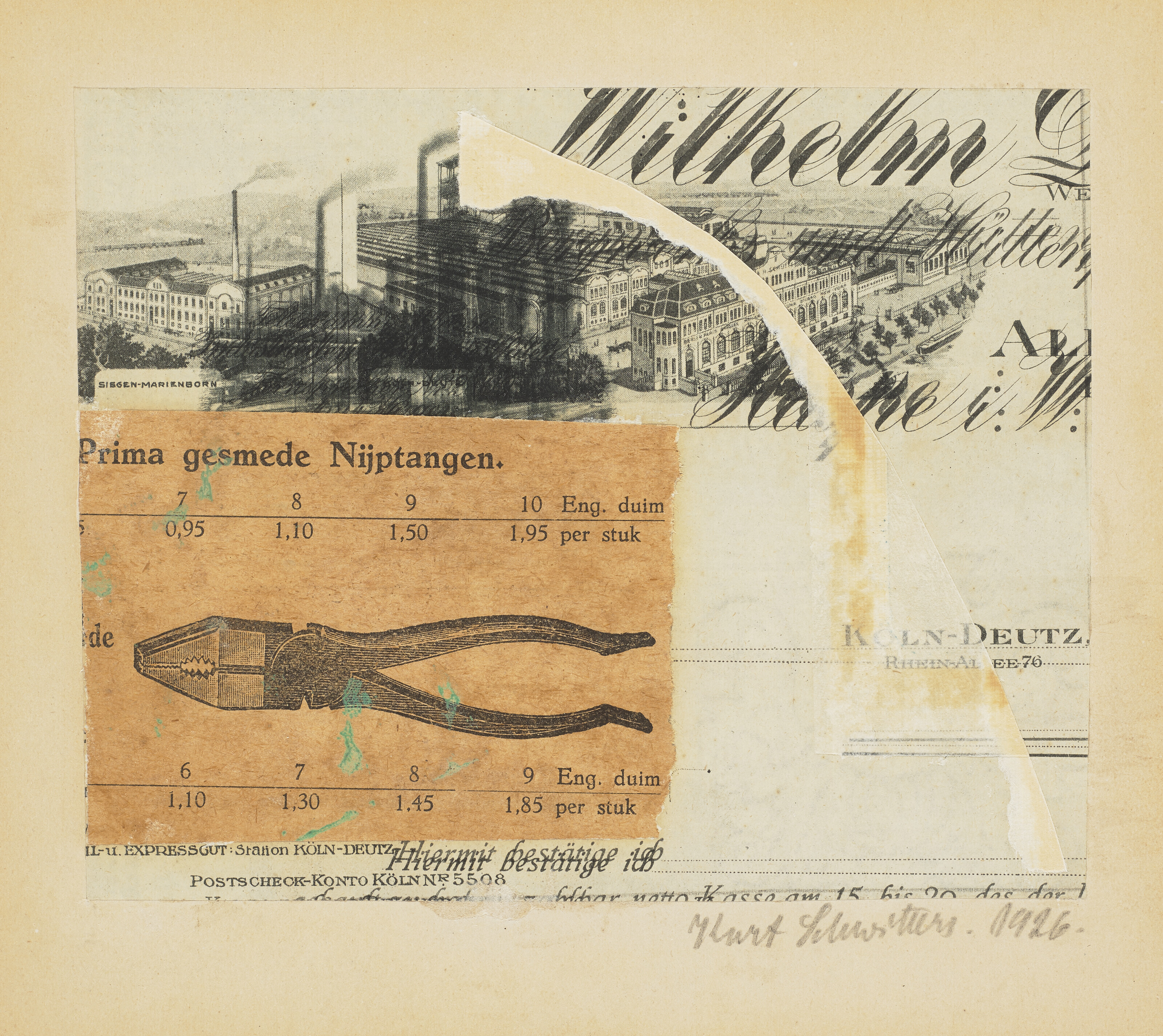 Kurt Schwitters — я 29 Вильгельм Хаспе