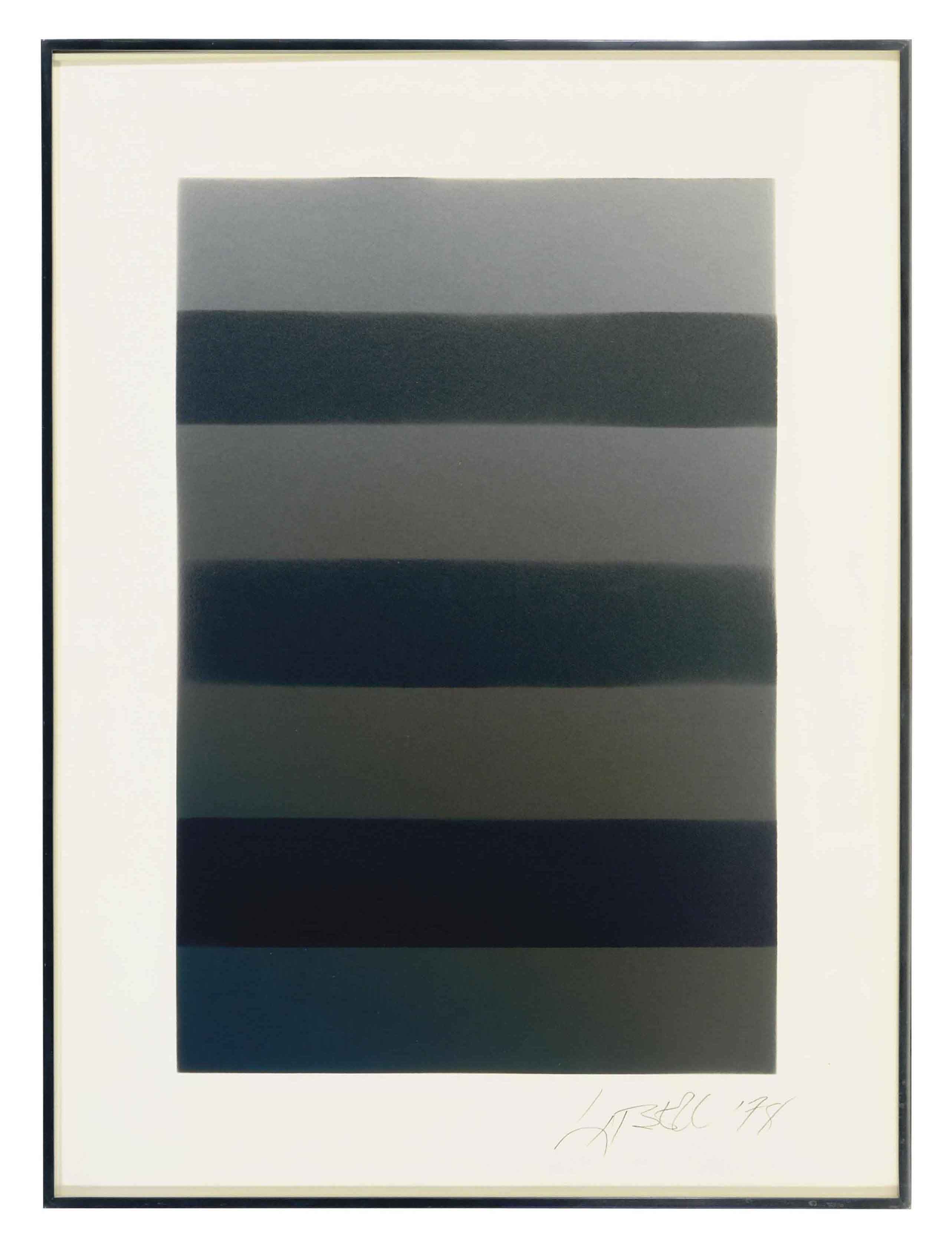 Larry Bell — Untitled (vapor drawing)