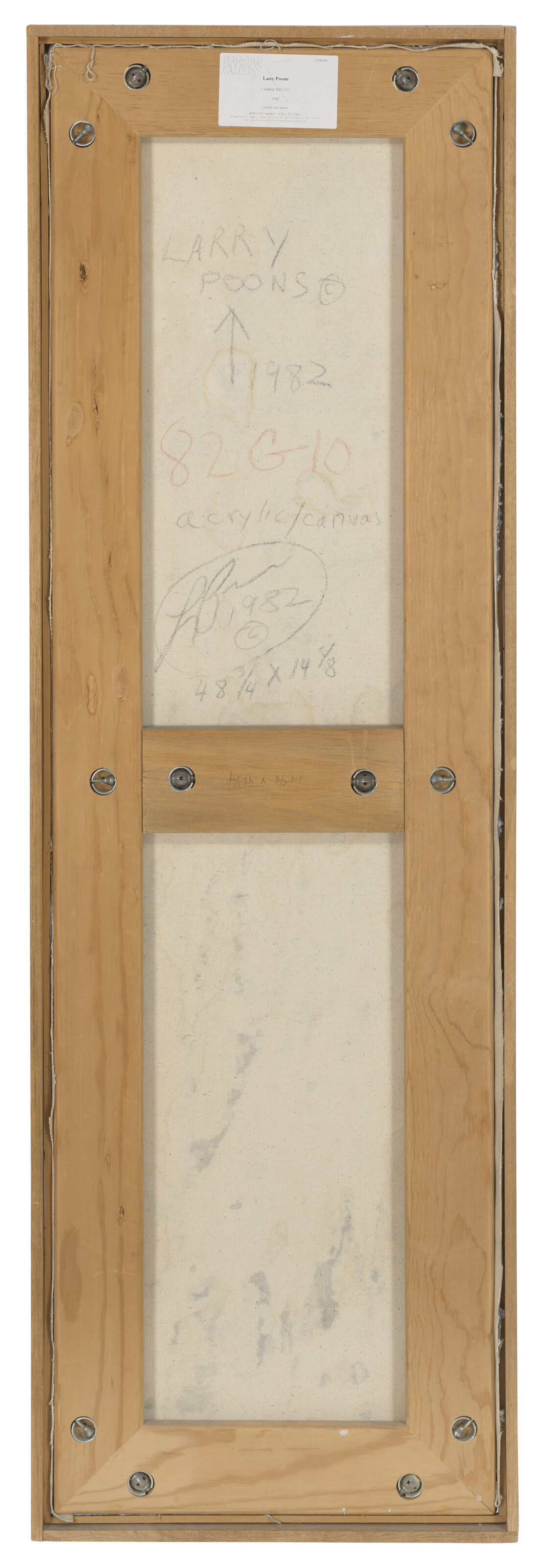 Larry Poons — Untitled (82G-10), изображение 3