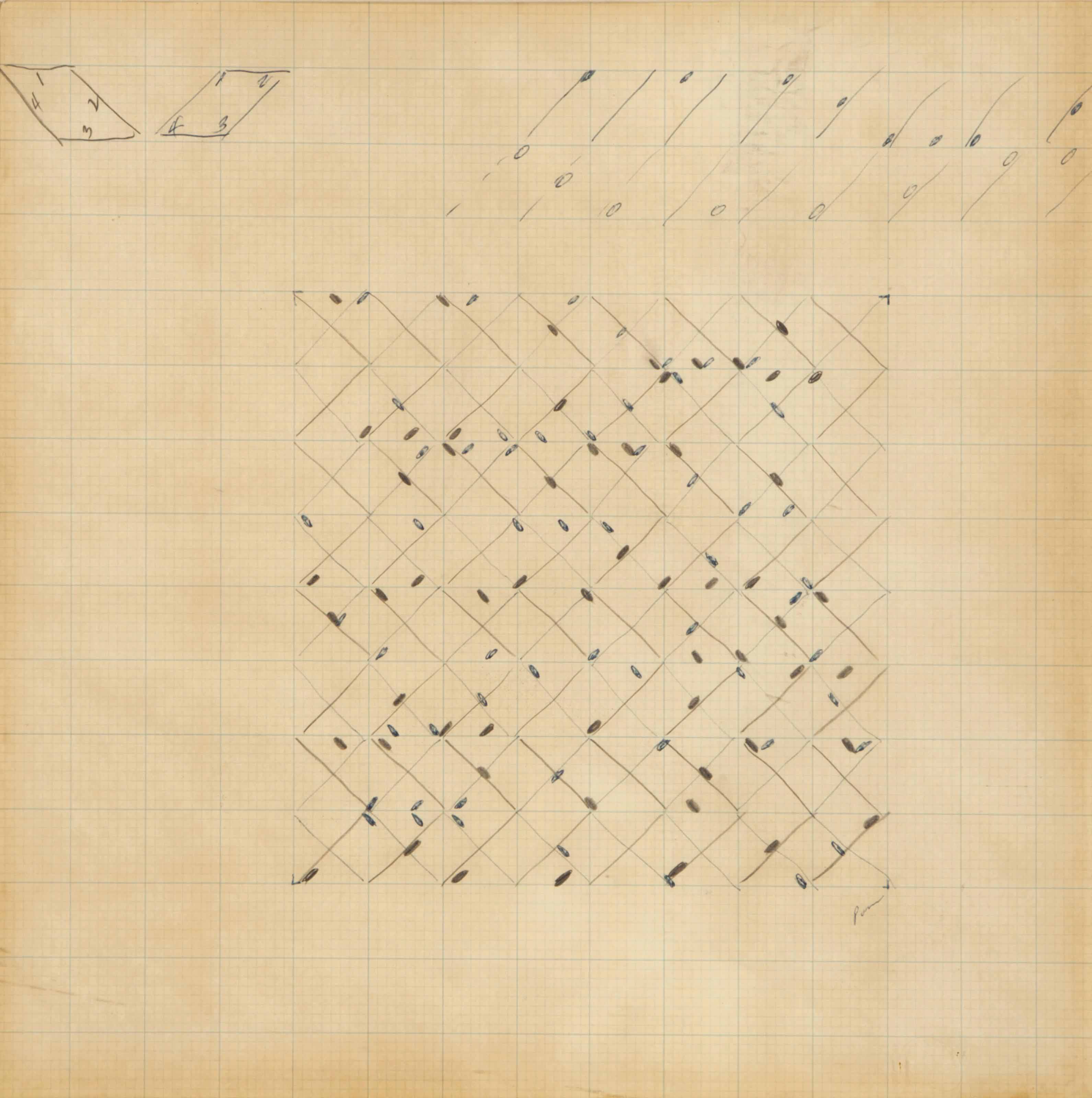 Larry Poons — Untitled