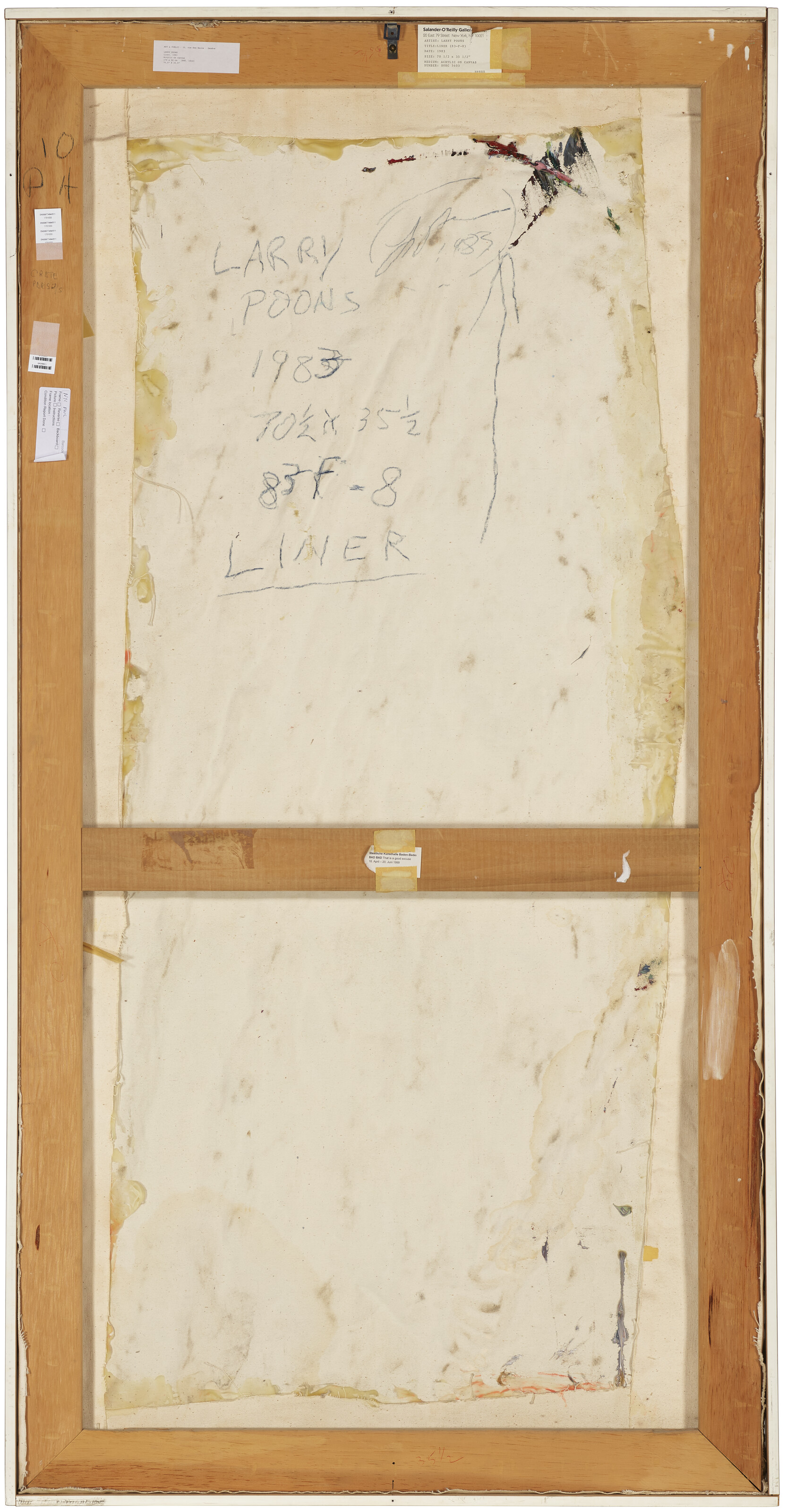 Larry Poons — Liner (83F-8), изображение 3