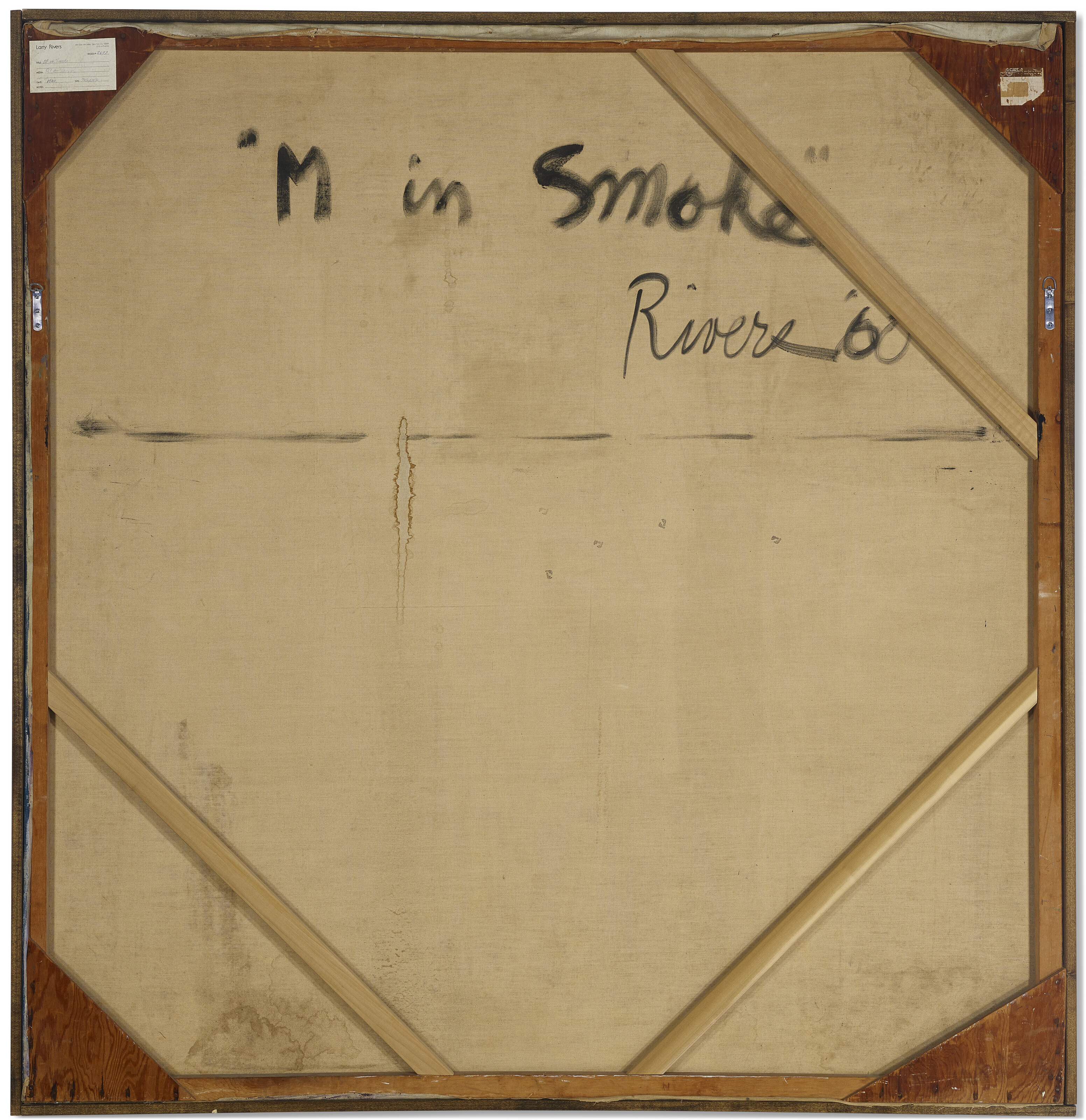 Larry Rivers — M in Smoke, изображение 3